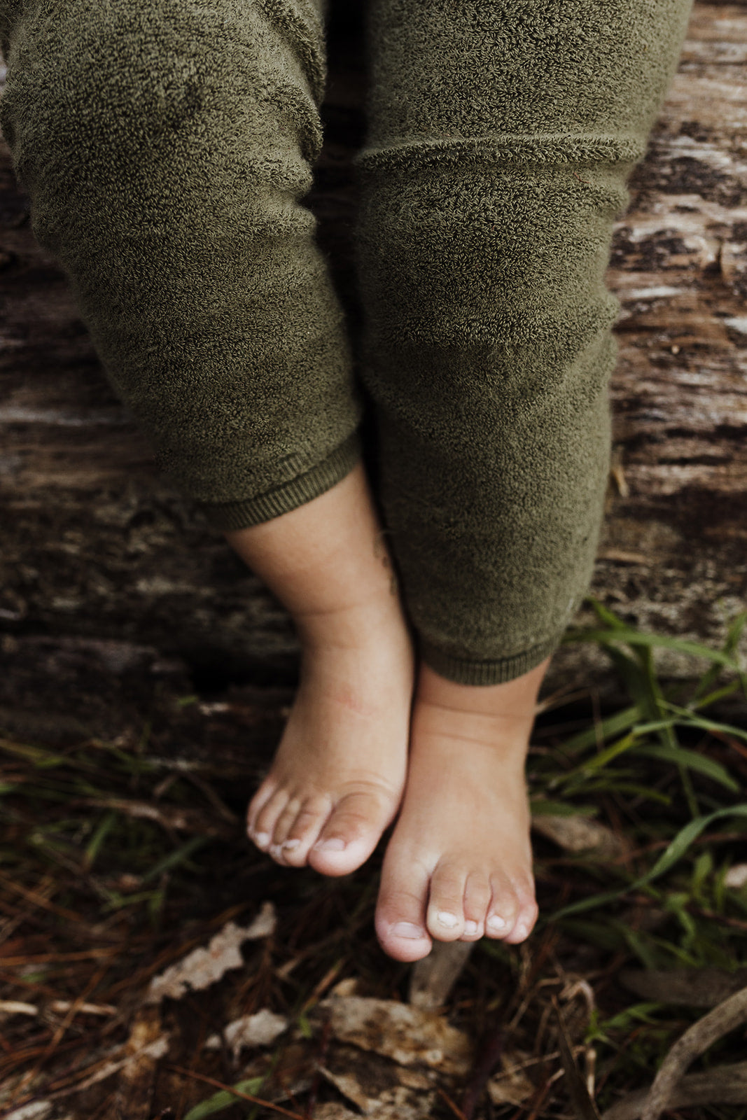 Silly Silas Teddy Olive Footless