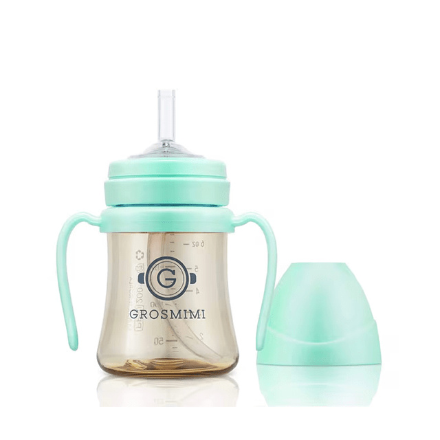 onzenna (Grosmimi and Cha&Mom) - Grosmimi PPSU Straw Cup - 6oz (6 Months+): White