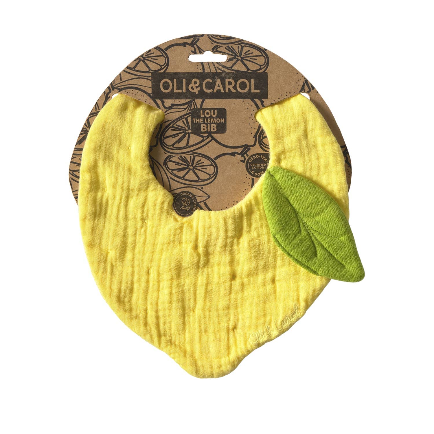 Oli & Carol - Lou The Lemon Bib