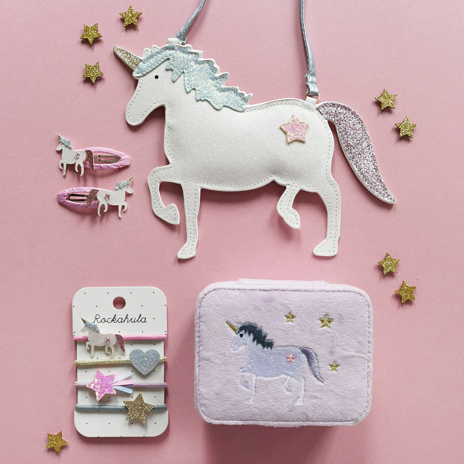 Rockahula Unicorn Hair Clips – Girls Hair Accessories