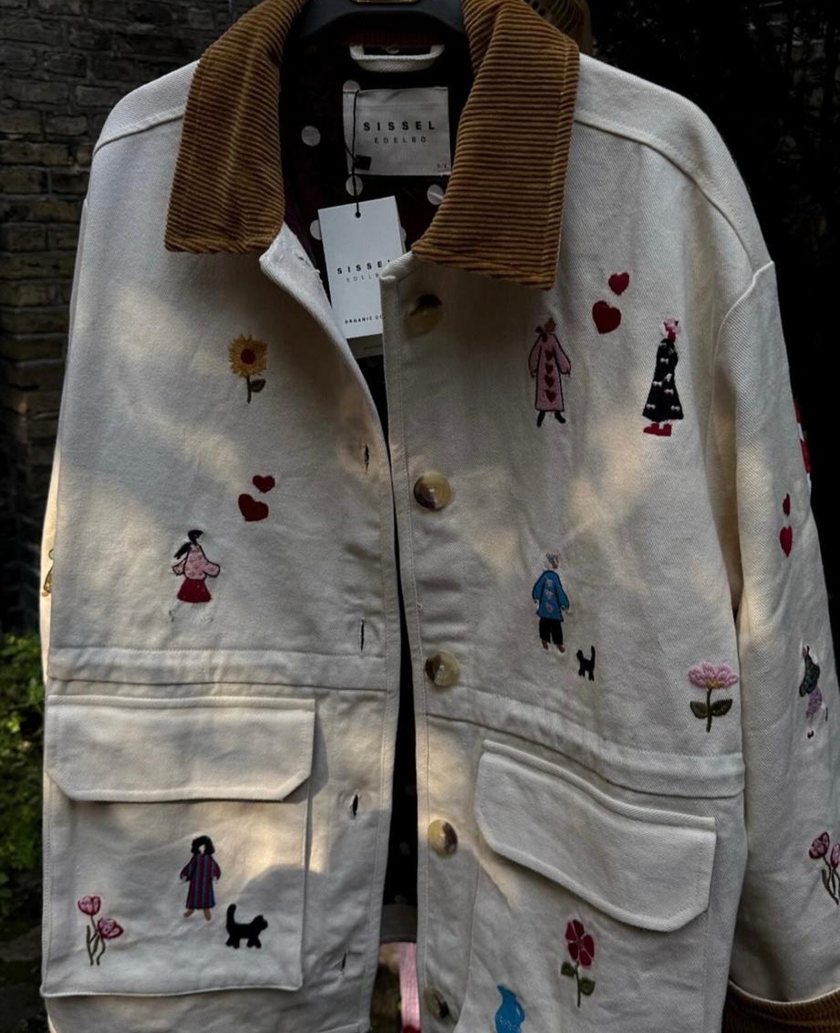 Sissel Edelbo Cara Jacket - White Swan