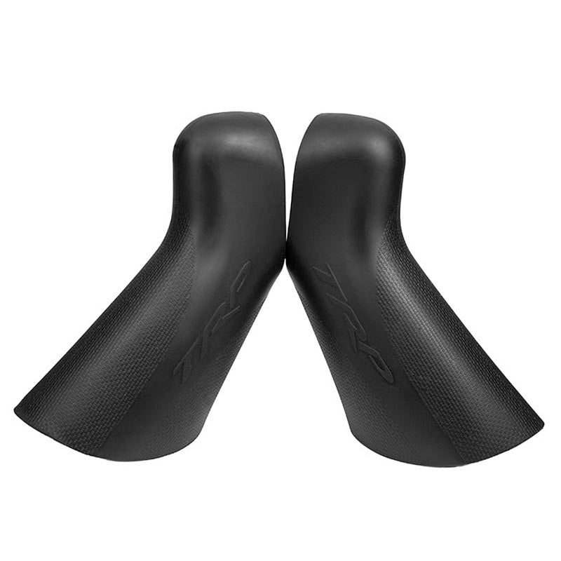 TRP Hylex hydraulic brake hoods in black for drop bar road and gravel bikes - premium cycling components