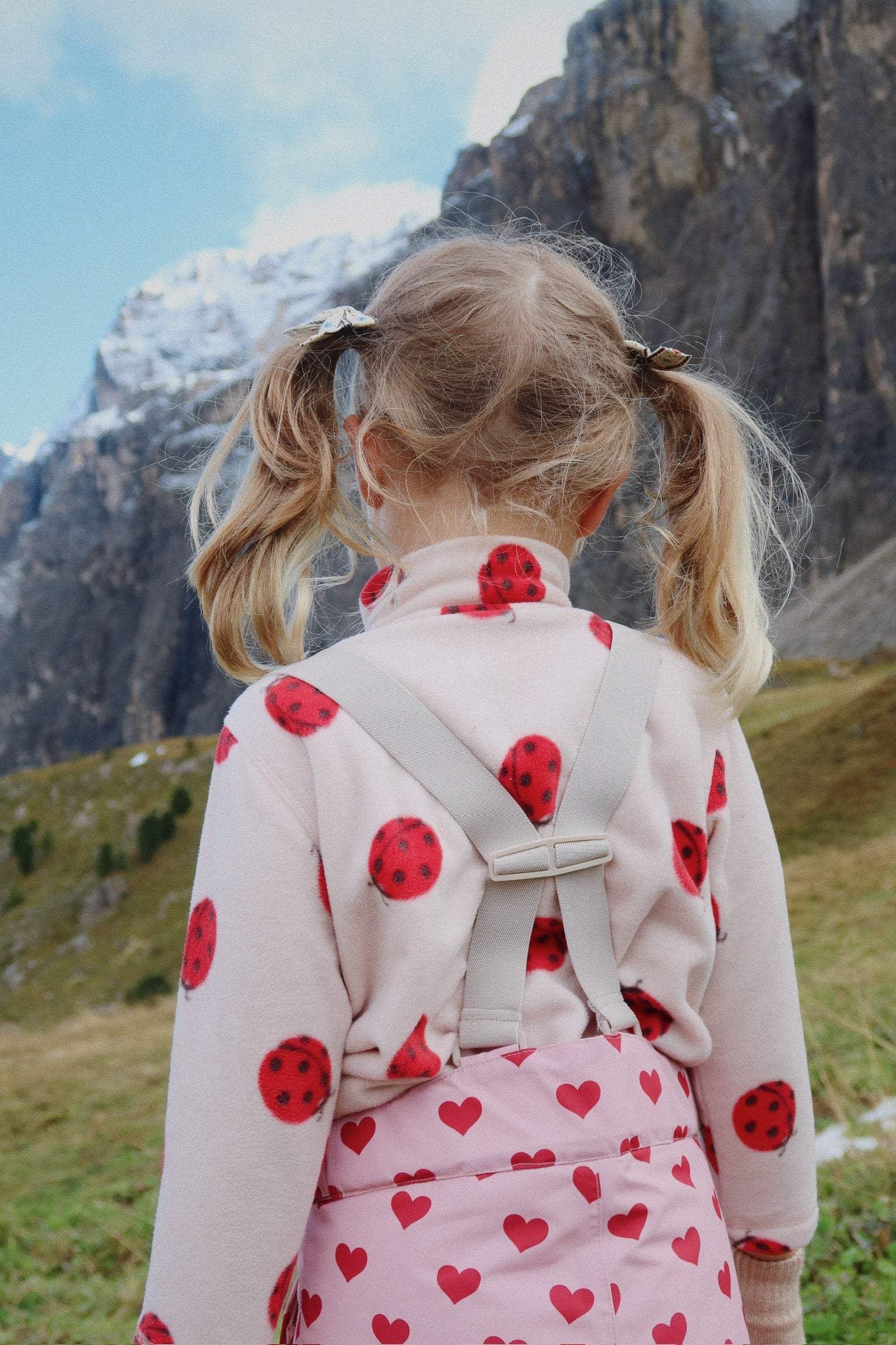 konges sløjd Tavi Fleece Sweatshirt - ladybug
