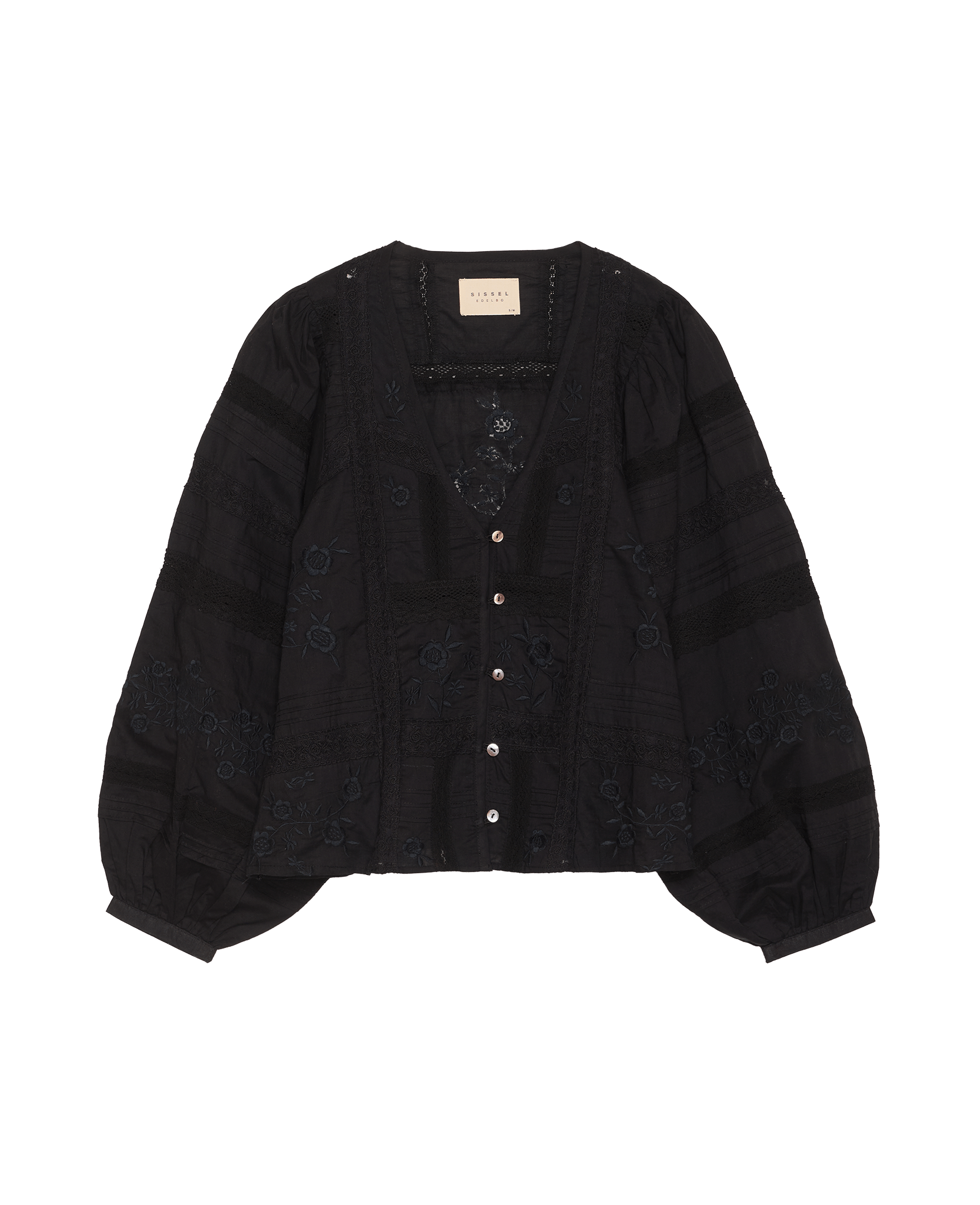 SISSEL EDELBO Mabel Shirt – Almost Black
