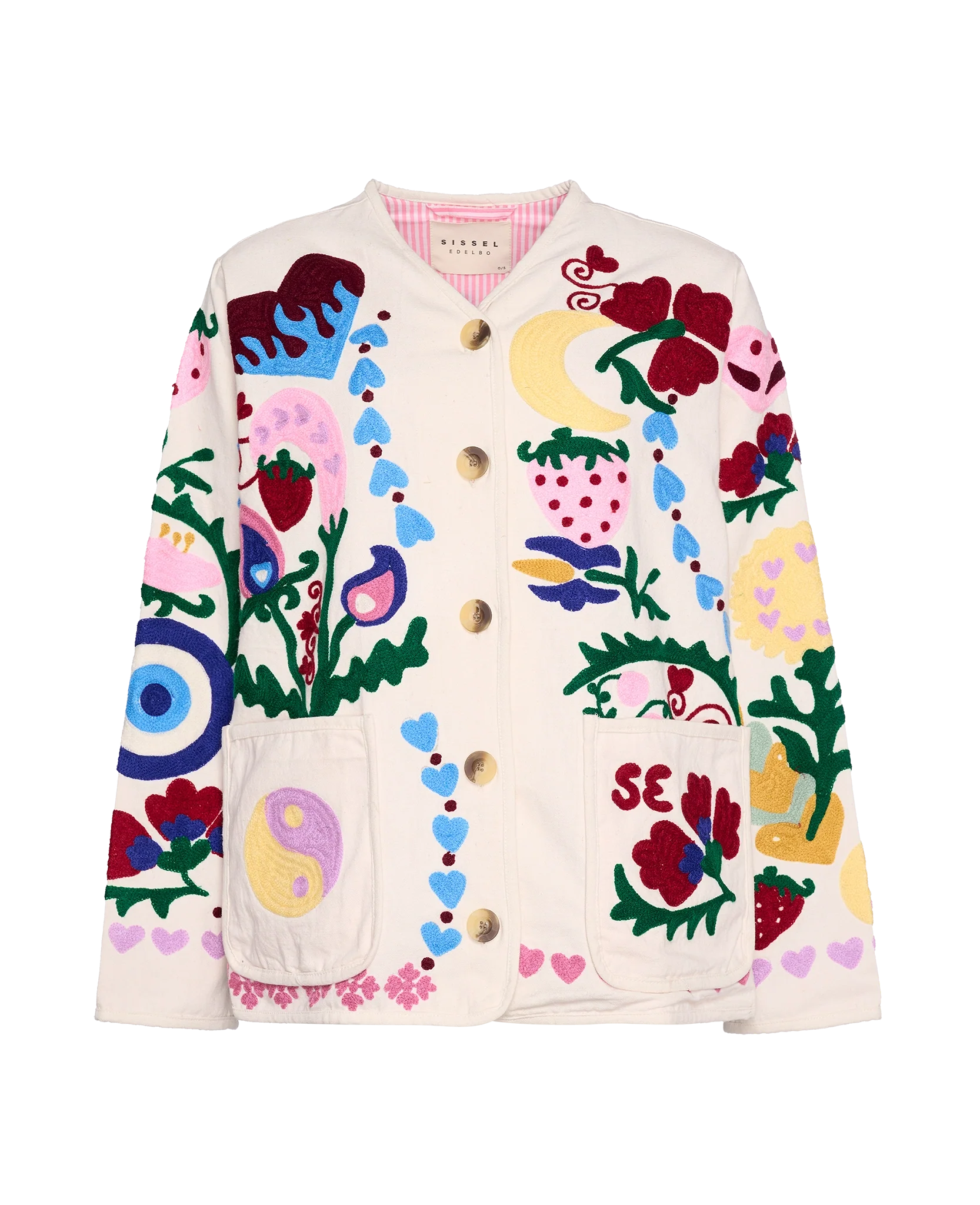 Sissel Edelbo Maggie Jacket - White Rose