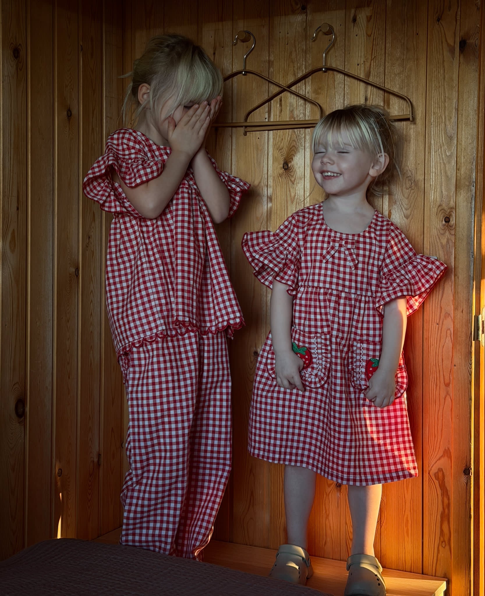 Sissel Edelbo Ohio MINI Dress - Red Checks