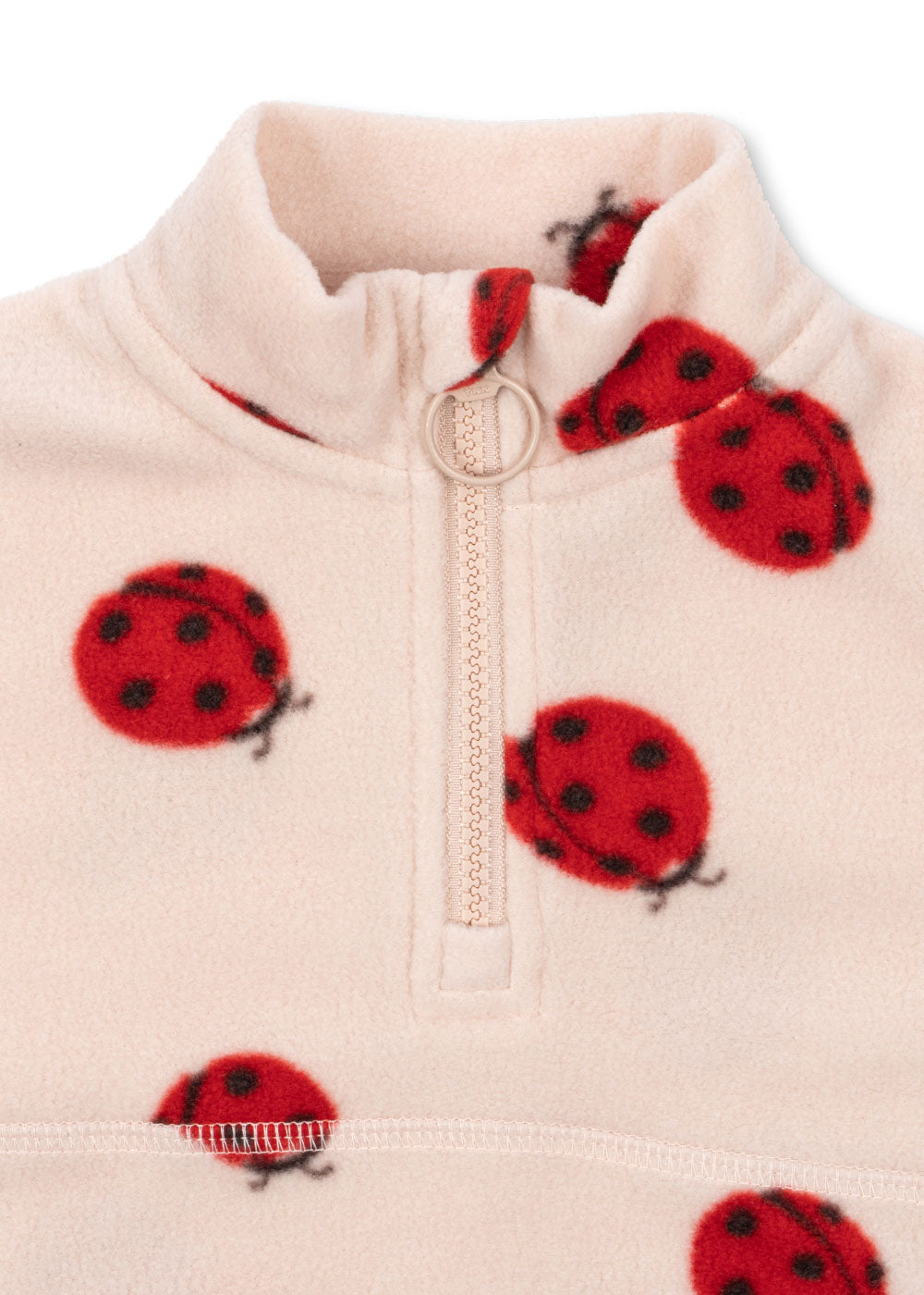 konges sløjd Tavi Fleece Sweatshirt - ladybug