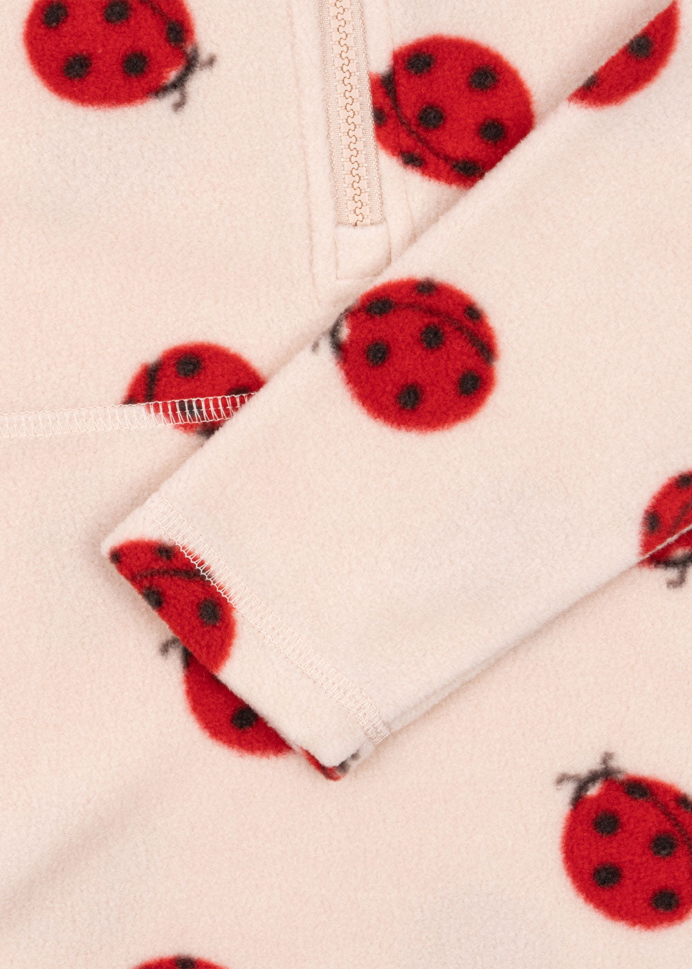 konges sløjd Tavi Fleece Sweatshirt - ladybug