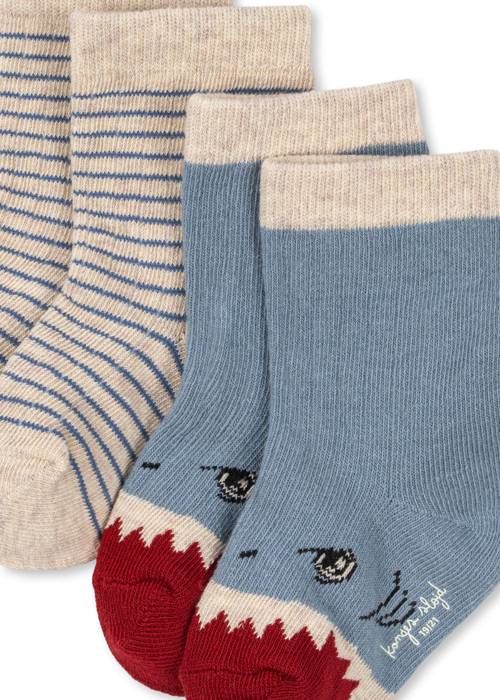 Konges Sløjd 2 Pack Kids Socks - Shark