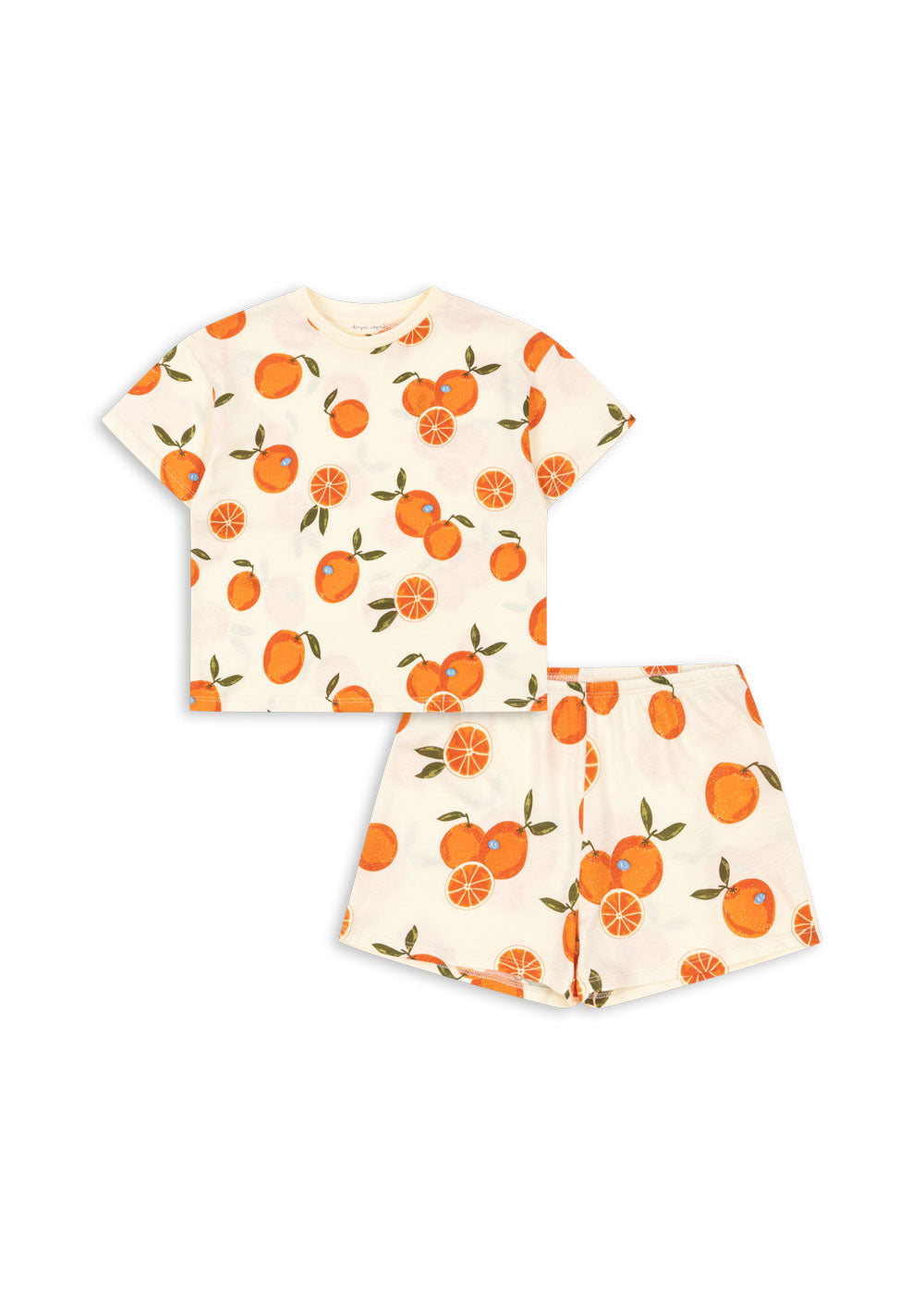 Konges Sløjd FAMO FRILL SET - arancia blu