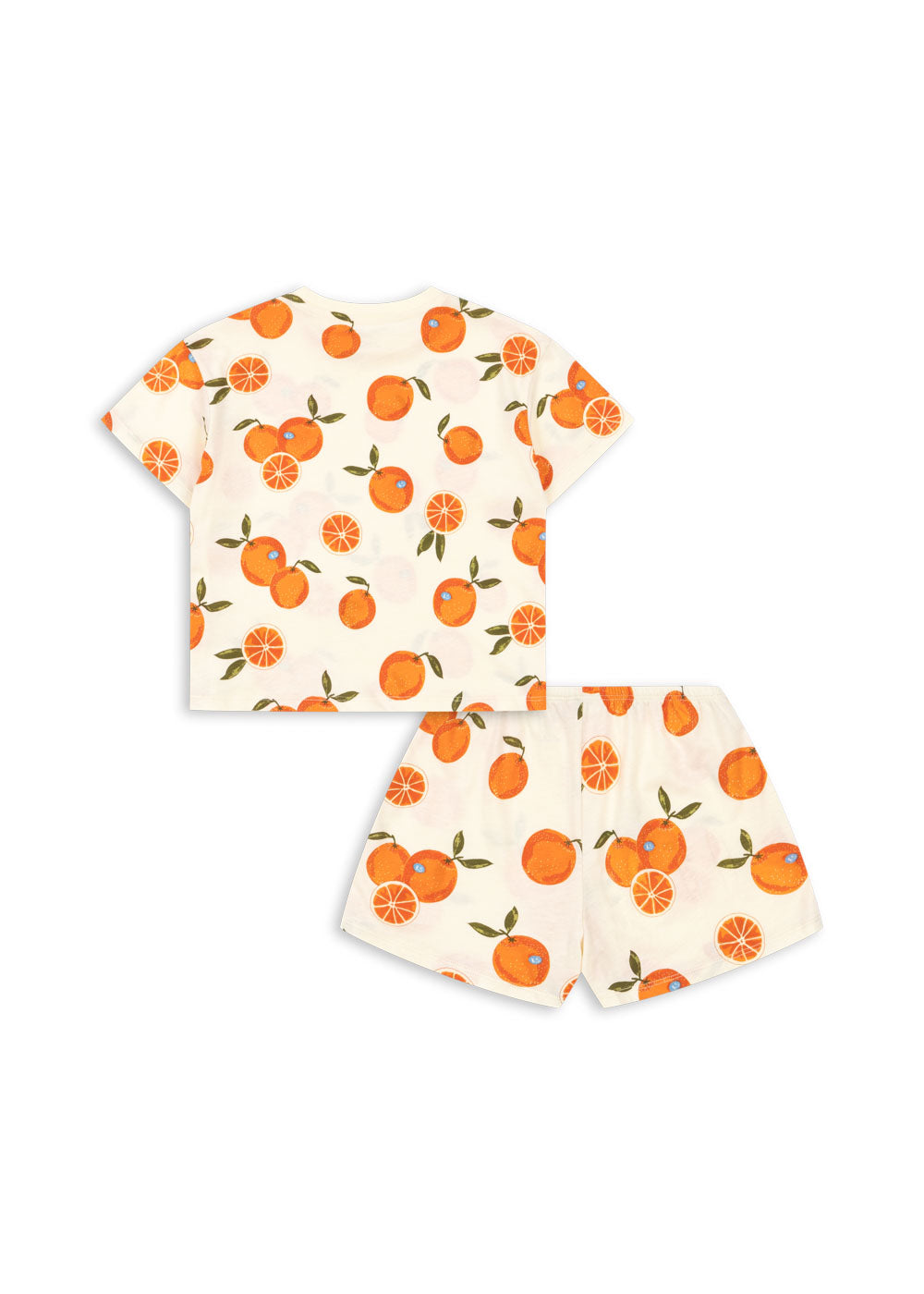 Konges Sløjd FAMO FRILL SET - arancia blu
