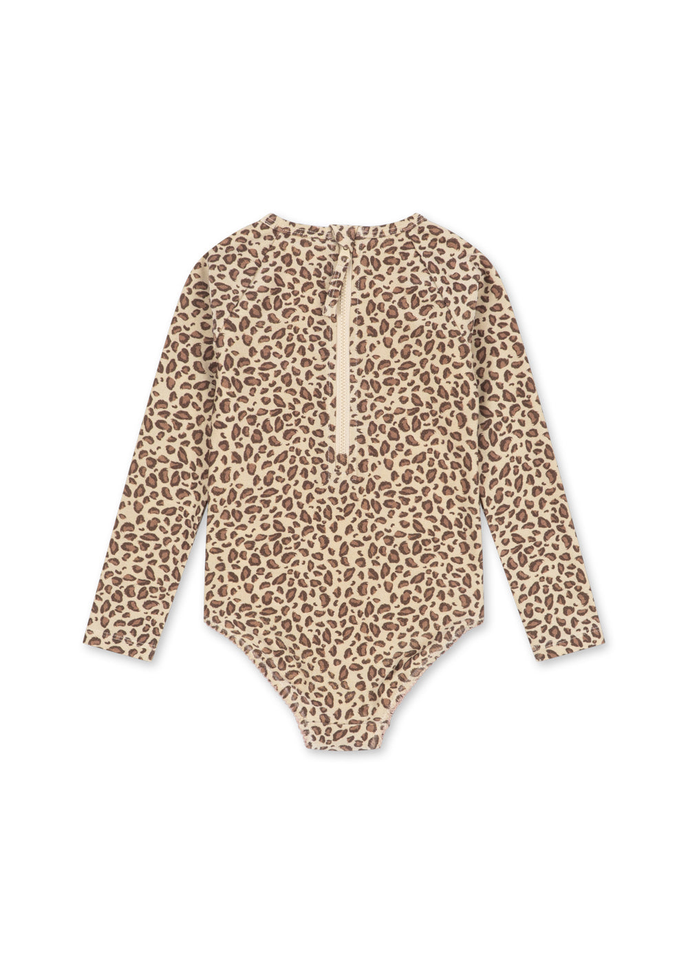 Konges Sløjd KITTY LONG SLEEVE SWIMSUIT - leo