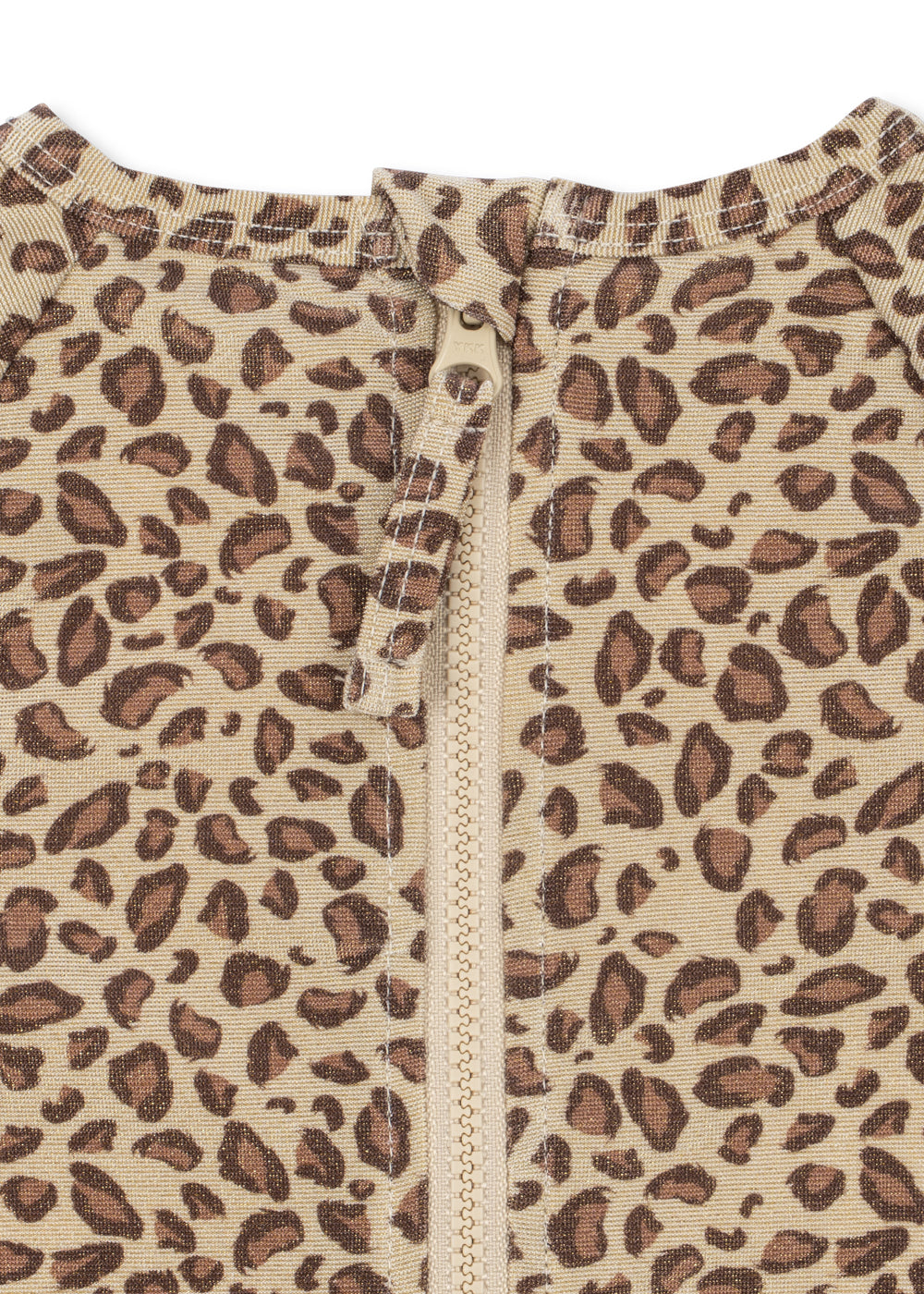 Konges Sløjd KITTY LONG SLEEVE SWIMSUIT - leo