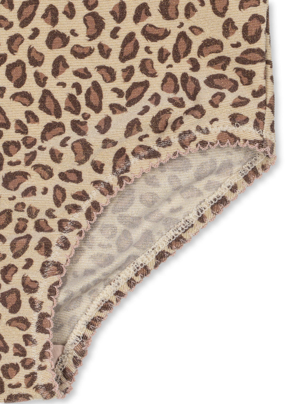 Konges Sløjd KITTY LONG SLEEVE SWIMSUIT - leo