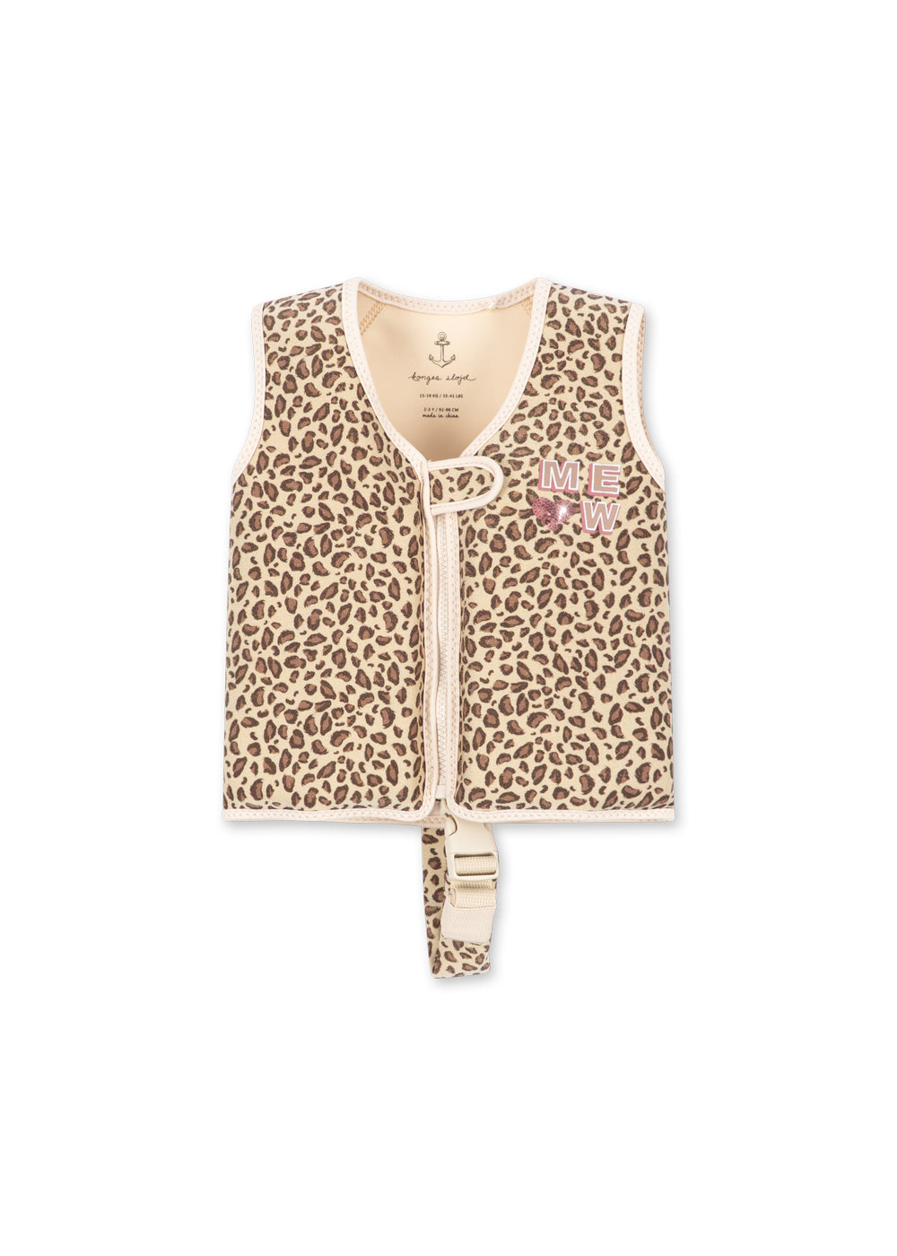 Konges Sløjd KITTY SWIM VEST - leo