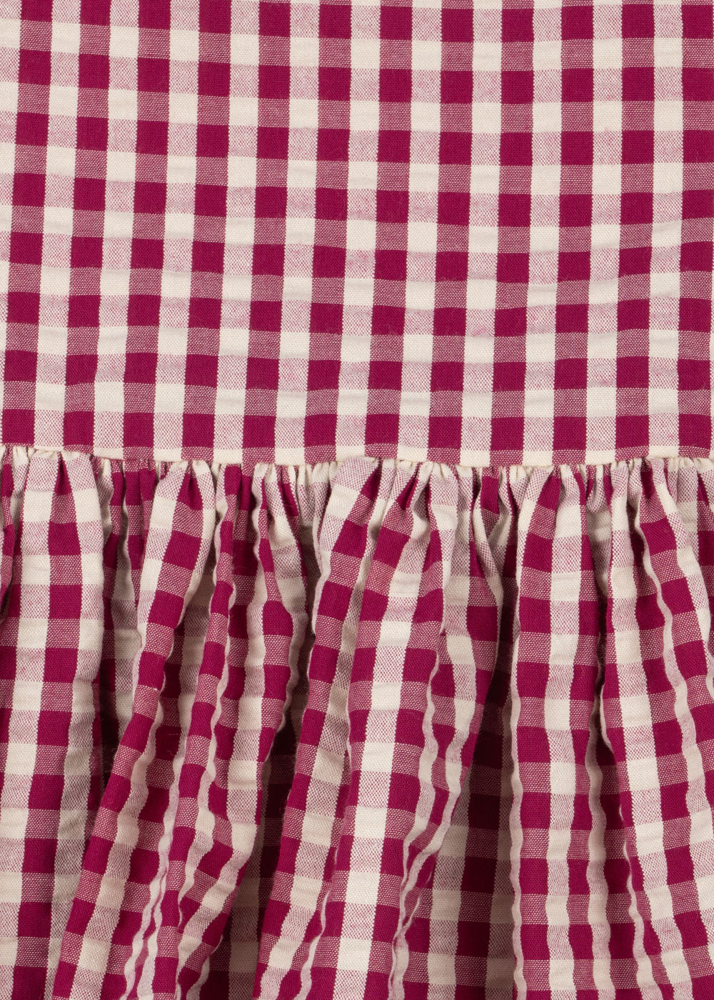 Konges Sløjd ISOTTA DRESS - raspberry check