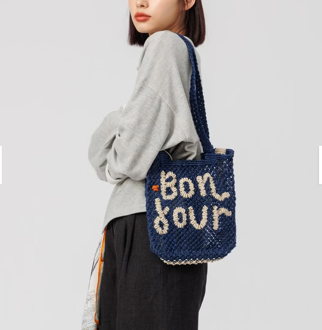 The Jacksons Bonjour Cara Bag - Indigo