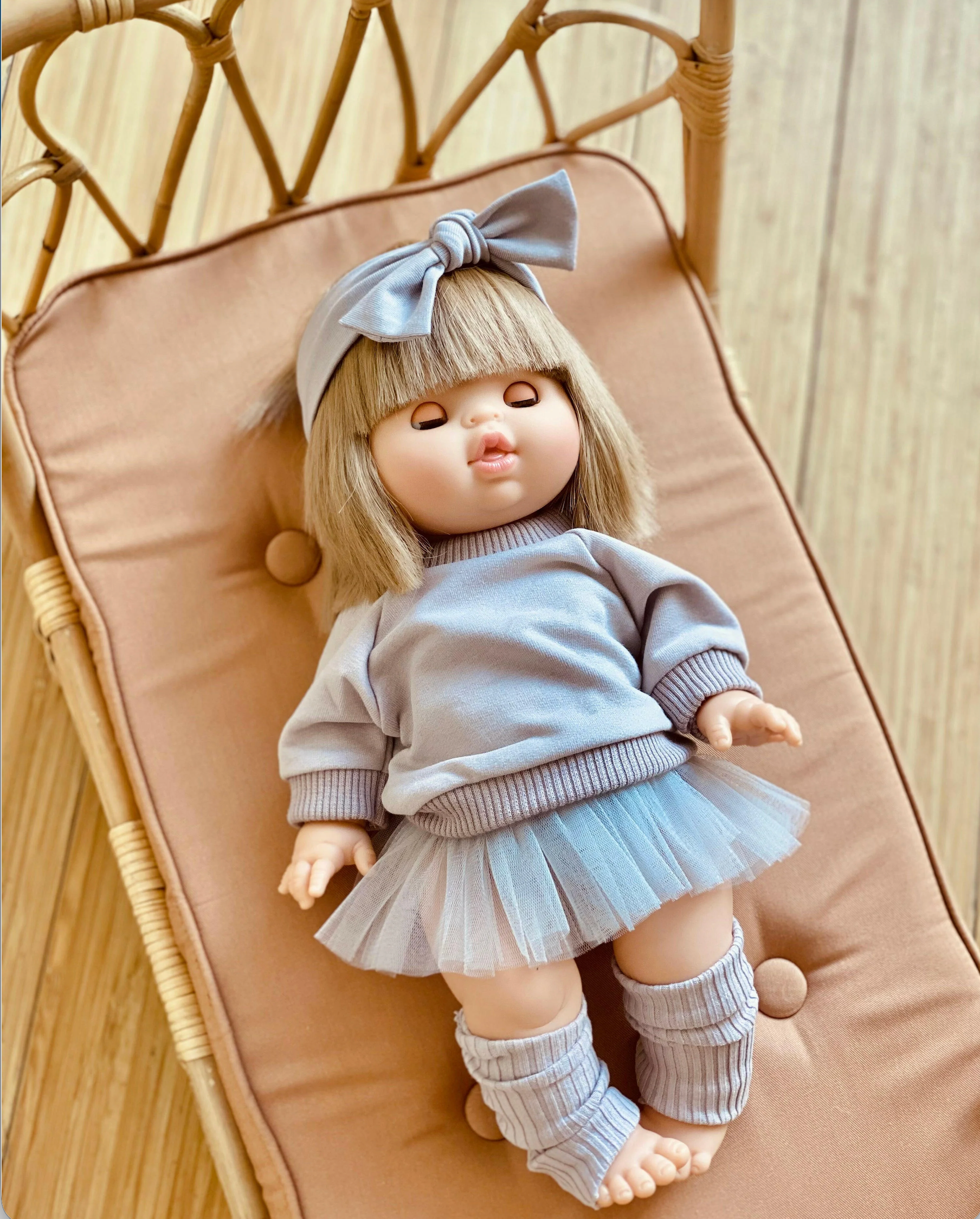 Minikane 13” (34cm) Baby Girl Doll with sleepy eyes - Yze