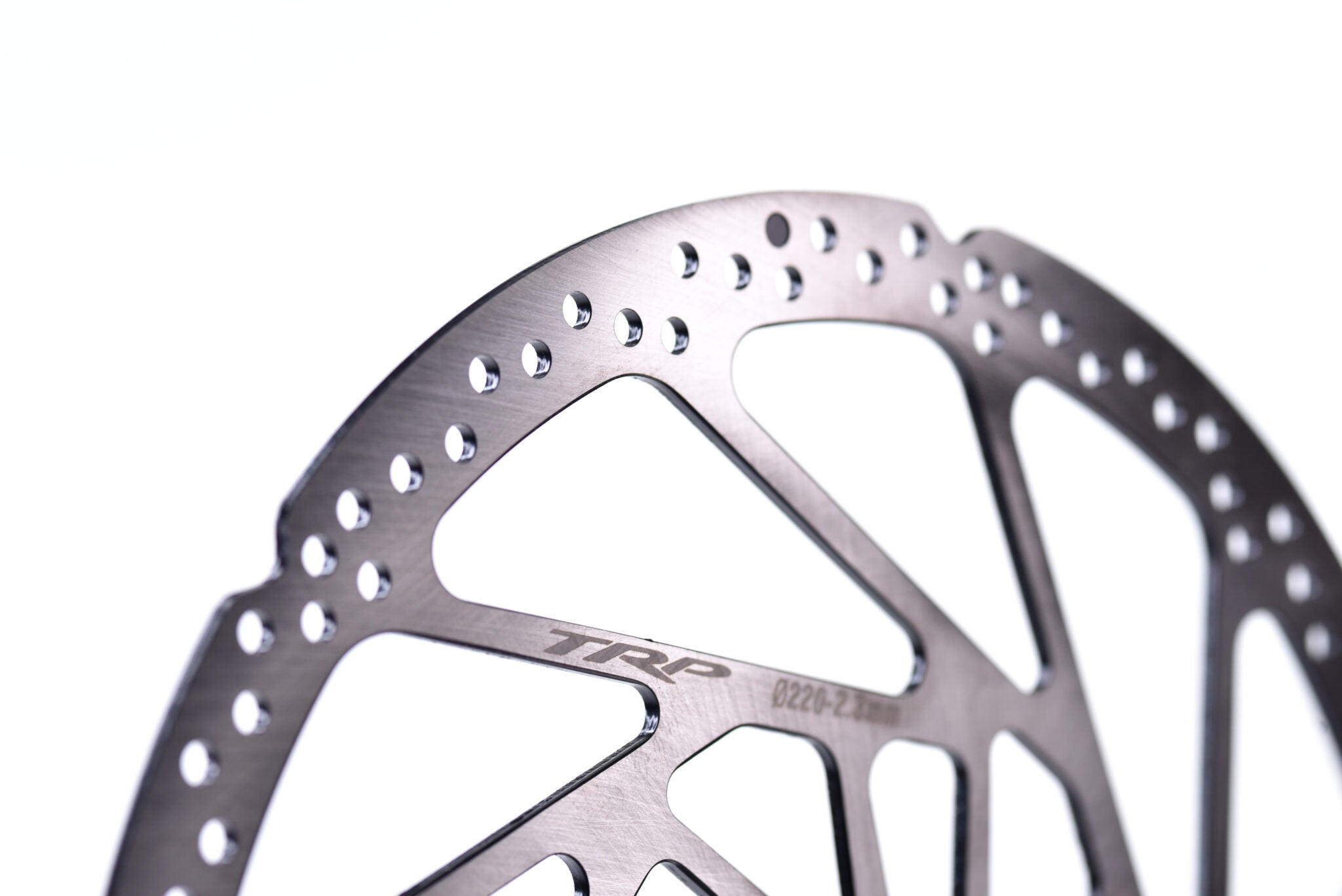TRP EVO drivetrain components in gold finish - premium mechanical shifting for mountain bike builds"