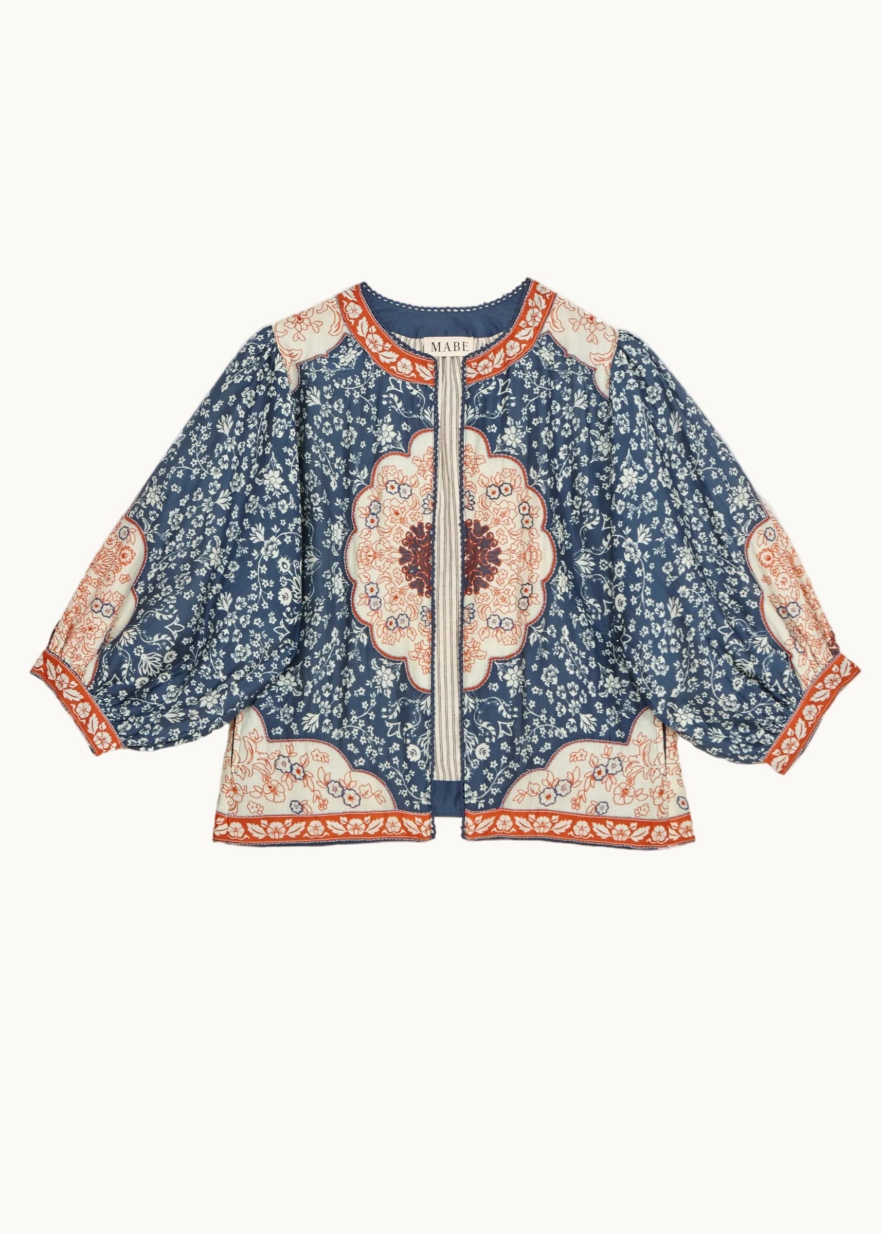 M.A.B.E Ursa Jacket - Indigo/Ecru