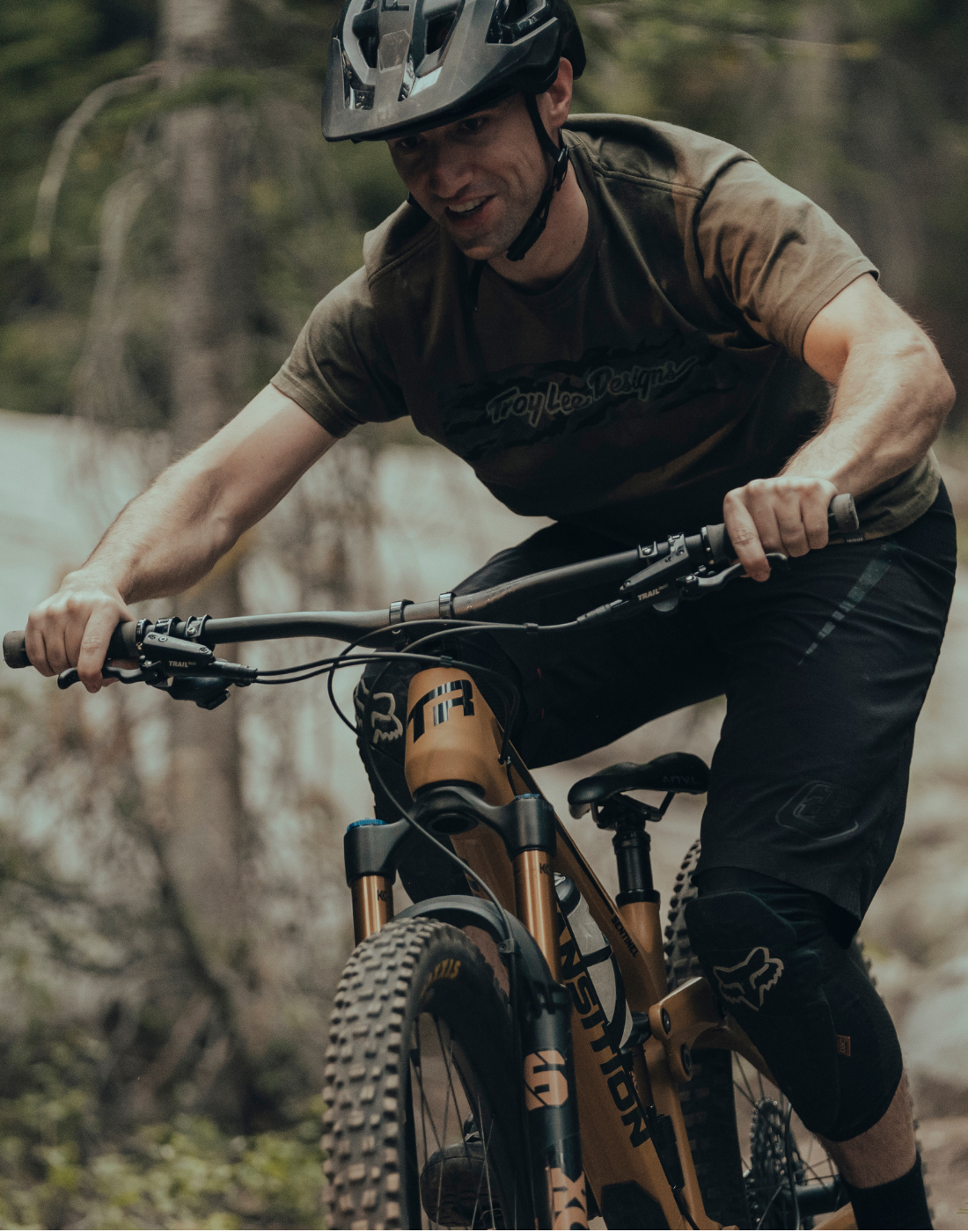 TRP cycling product line design element for market segmentation and branding"
