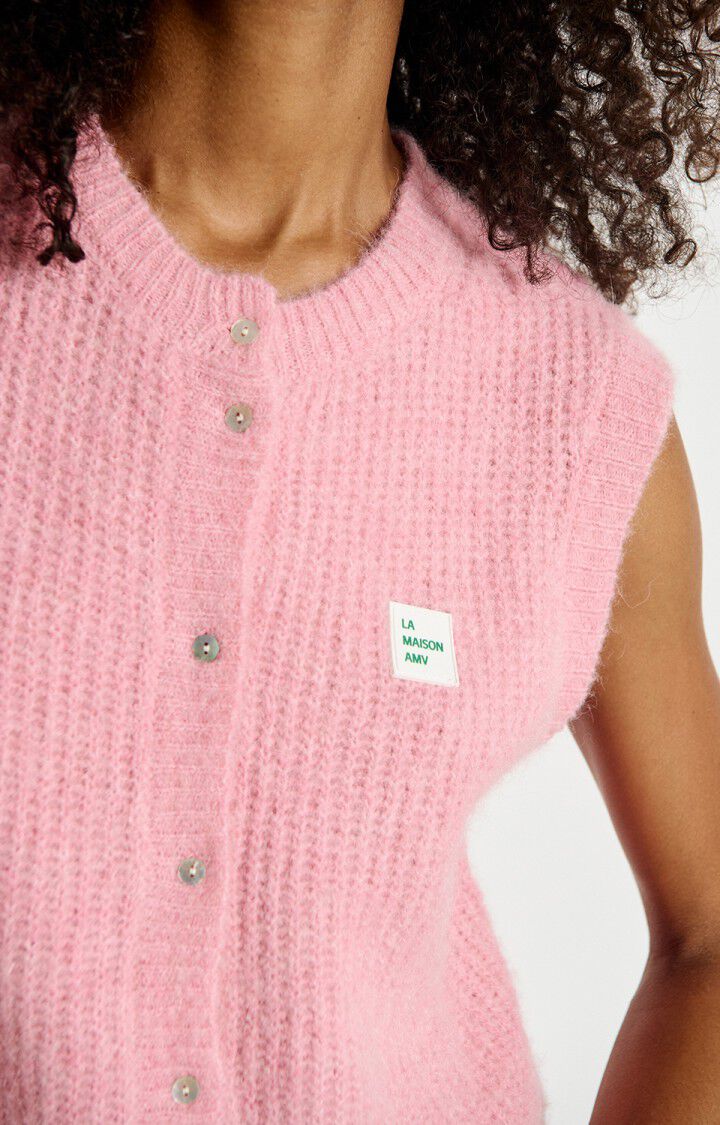 American Vintage Women’s Cardigan East – ORCHID MELANGE American Vintage