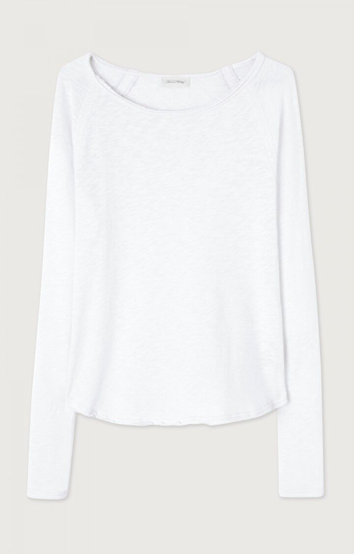 American Vintage Women’s Sonoma Long Sleeve T-Shirt – White American Vintage