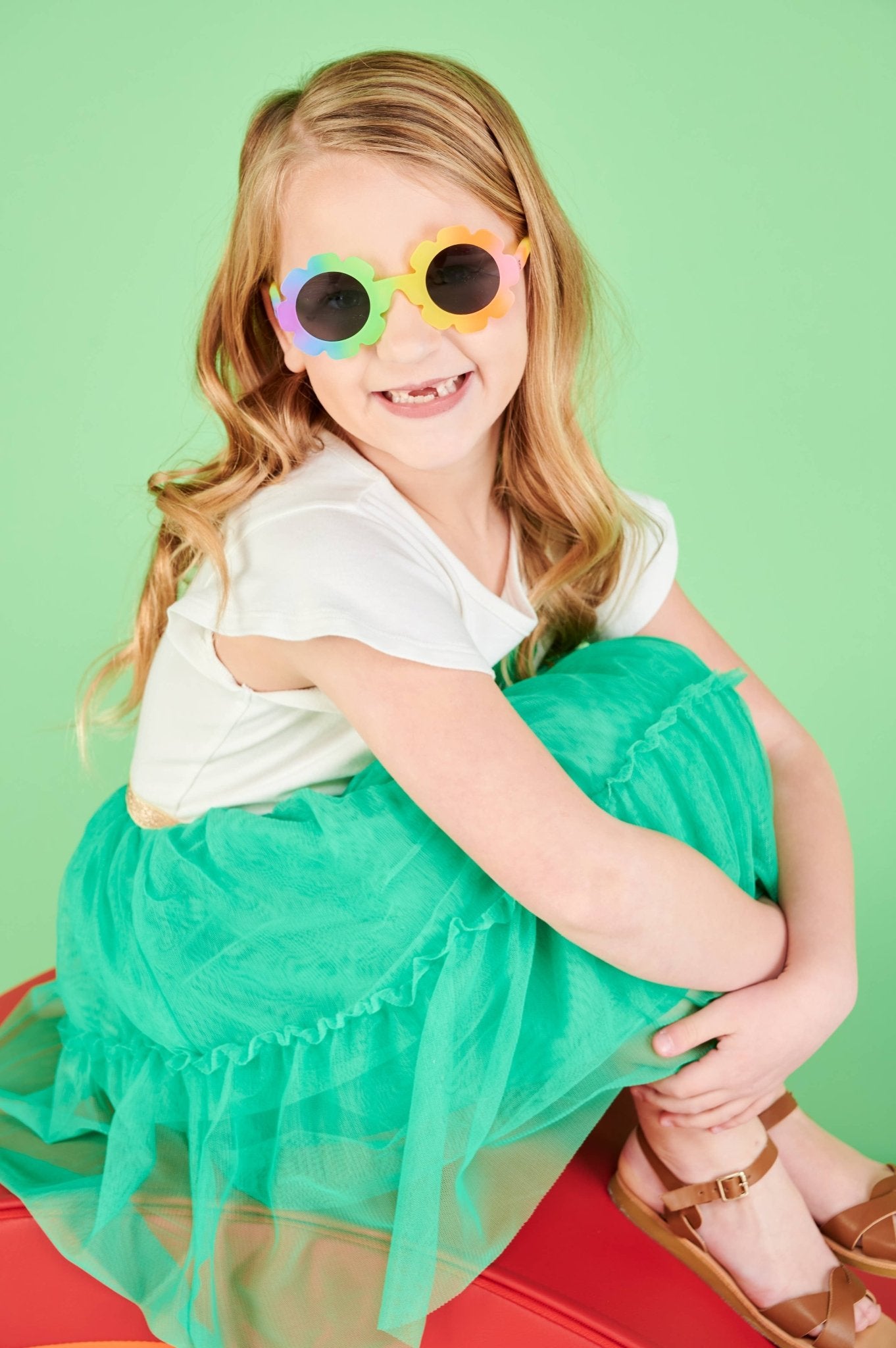 Babiators - Baby Sunglasses Original Flower: Flower Power | Smoke Lenses Babiators