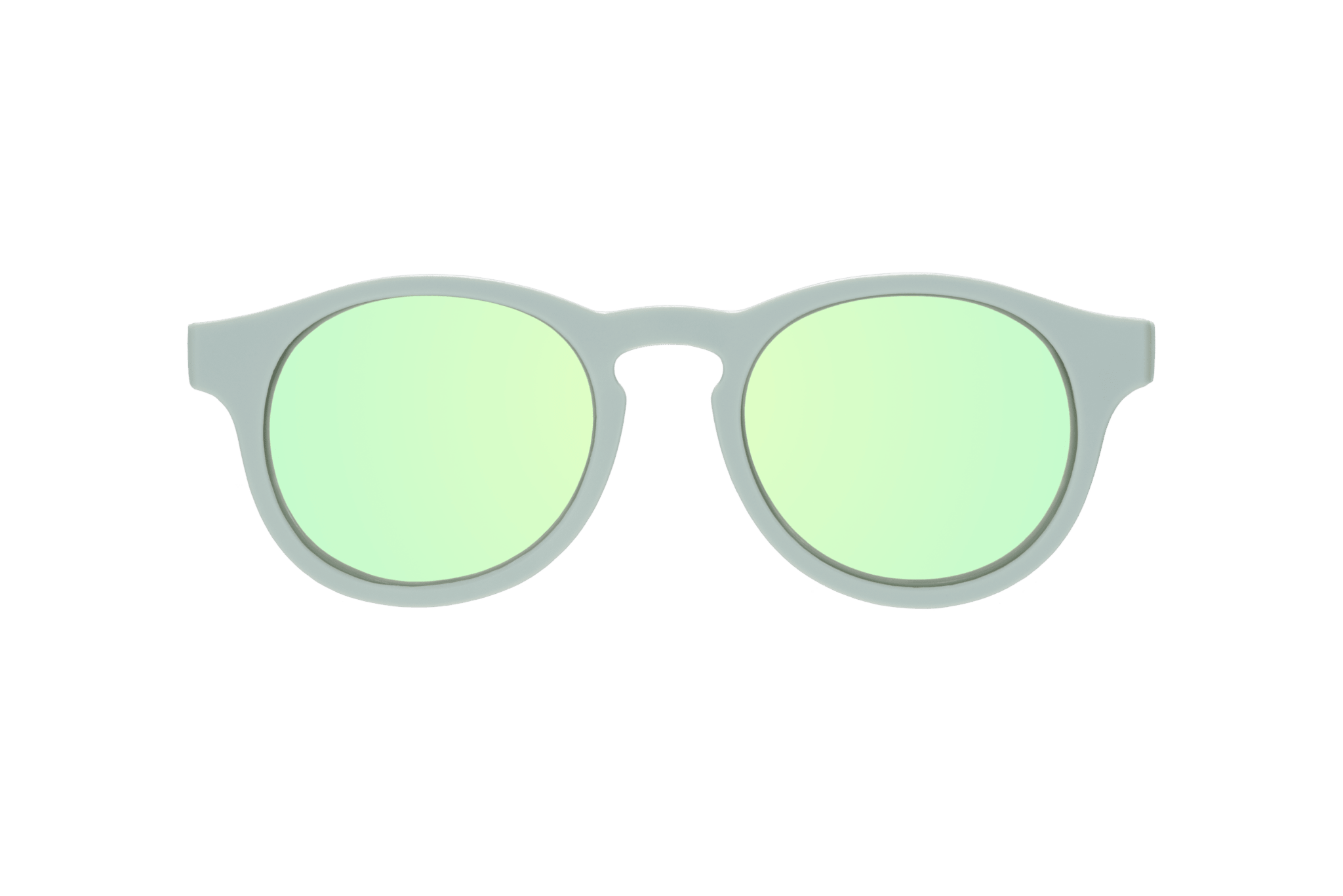 Babiators - Seafoam Blue Polarized Keyhole Sunglasses with Mirrored Lens Babiators