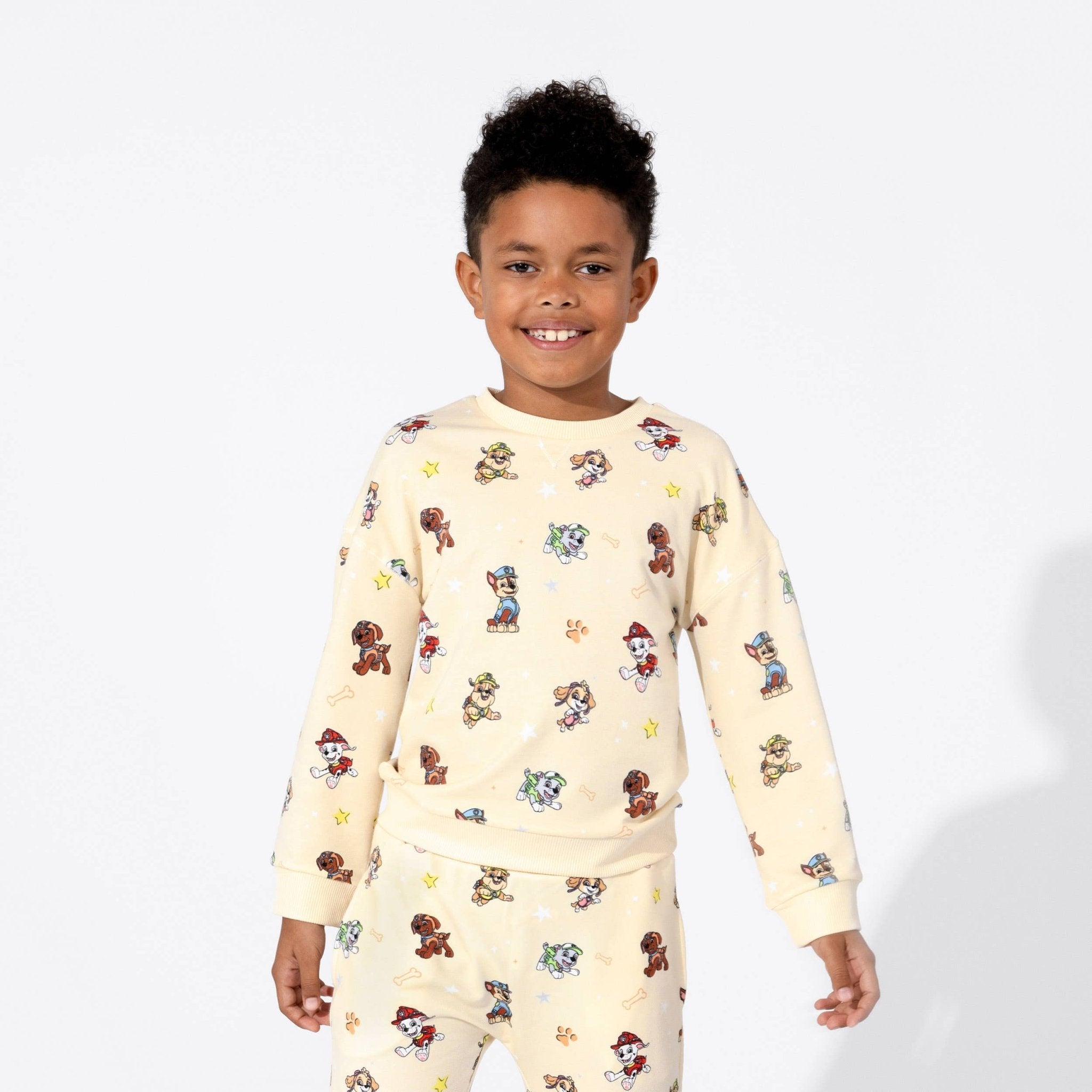 Bellabu Bear - PAW Patrol Classic Bamboo Terry Daywear Kids Crewneck Sweat Bellabu Bear