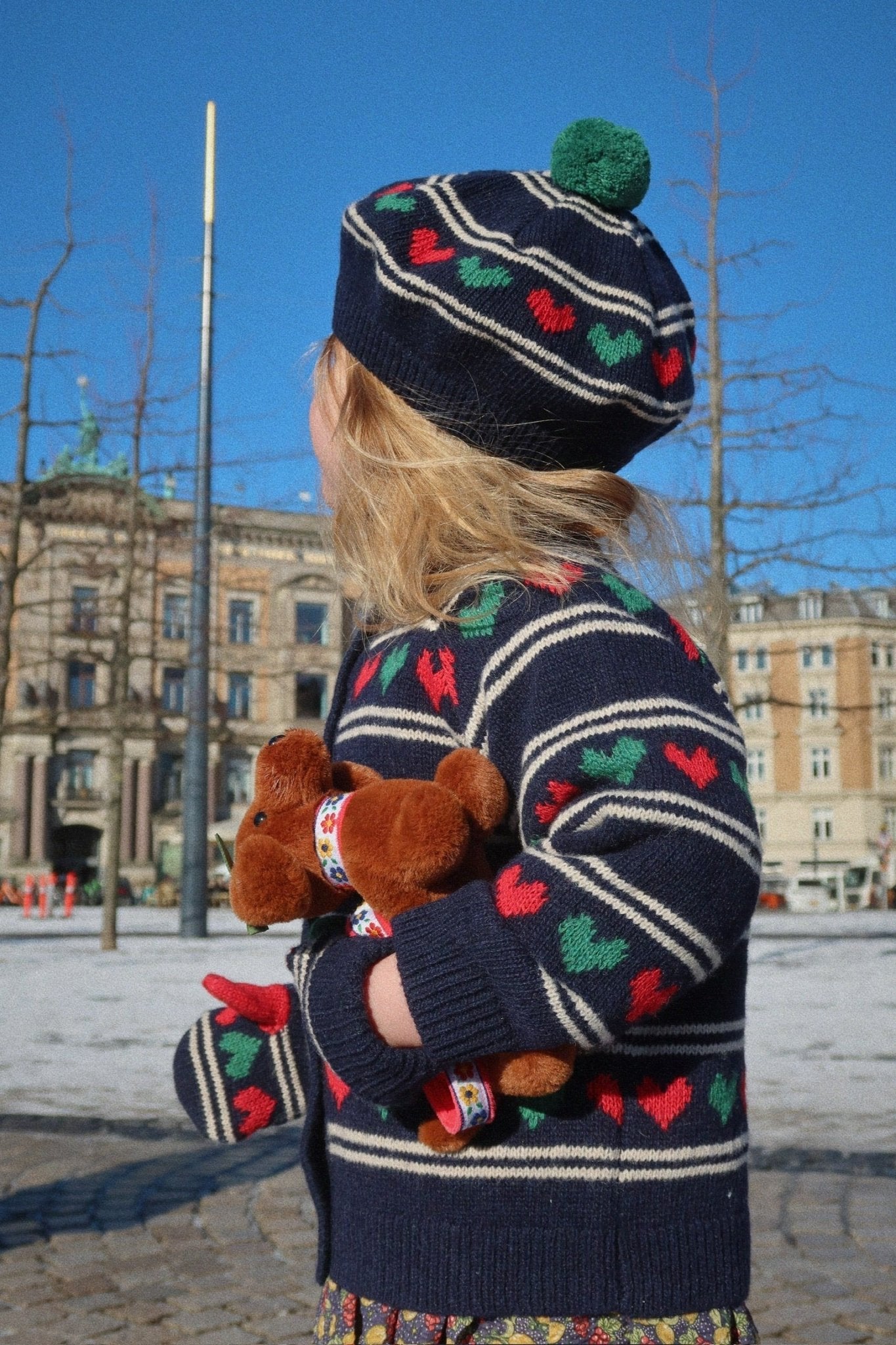 BELOU KNIT CARDIGAN - heart Konges Sløjd New Collection