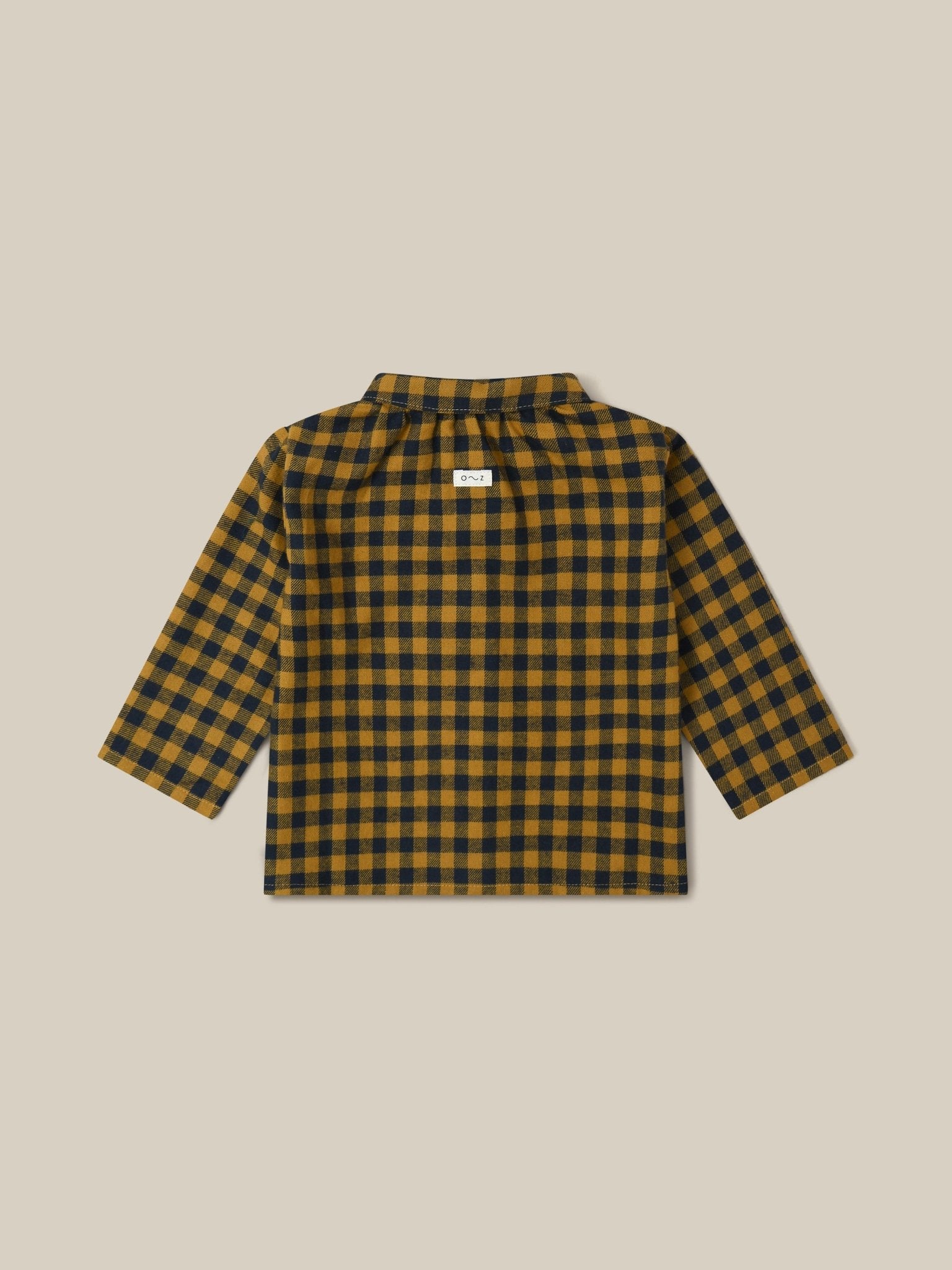 Organic Zoo Blueberry Gingham Shirt Organic Zoo
