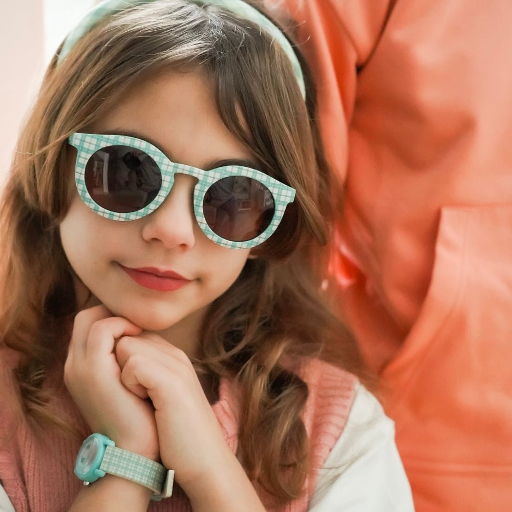 CLASSIC: BENDABLE & POLARIZED SUNGLASSES | FERN PLAID Grech & Co
