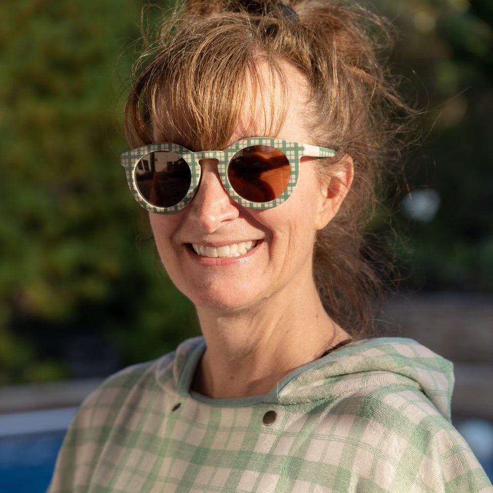 CLASSIC: BENDABLE & POLARIZED SUNGLASSES | FERN PLAID Grech & Co