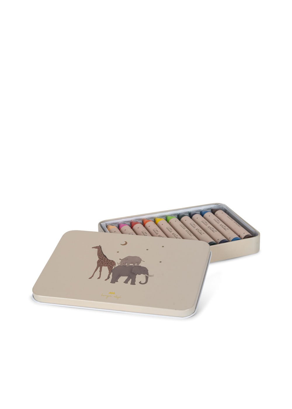 Konges Sløjd CRAYONS BEES WAX 10 PCS - SAFARI Konges Sløjd