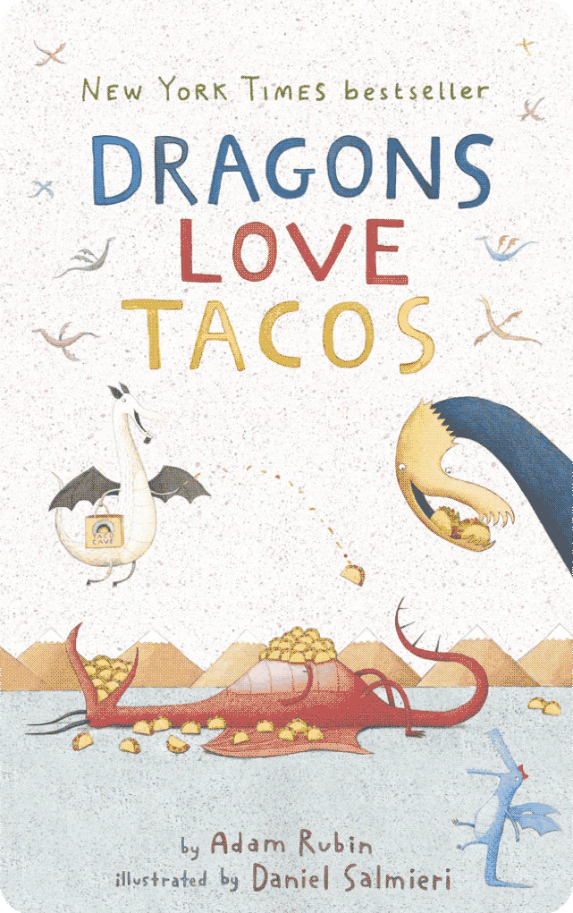 Dragons Love Tacos (English & Spanish) - Audiobook Card Yoto