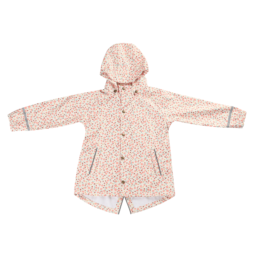 Fishtail Rain Jacket | Sunset Meadow GRECH & CO.