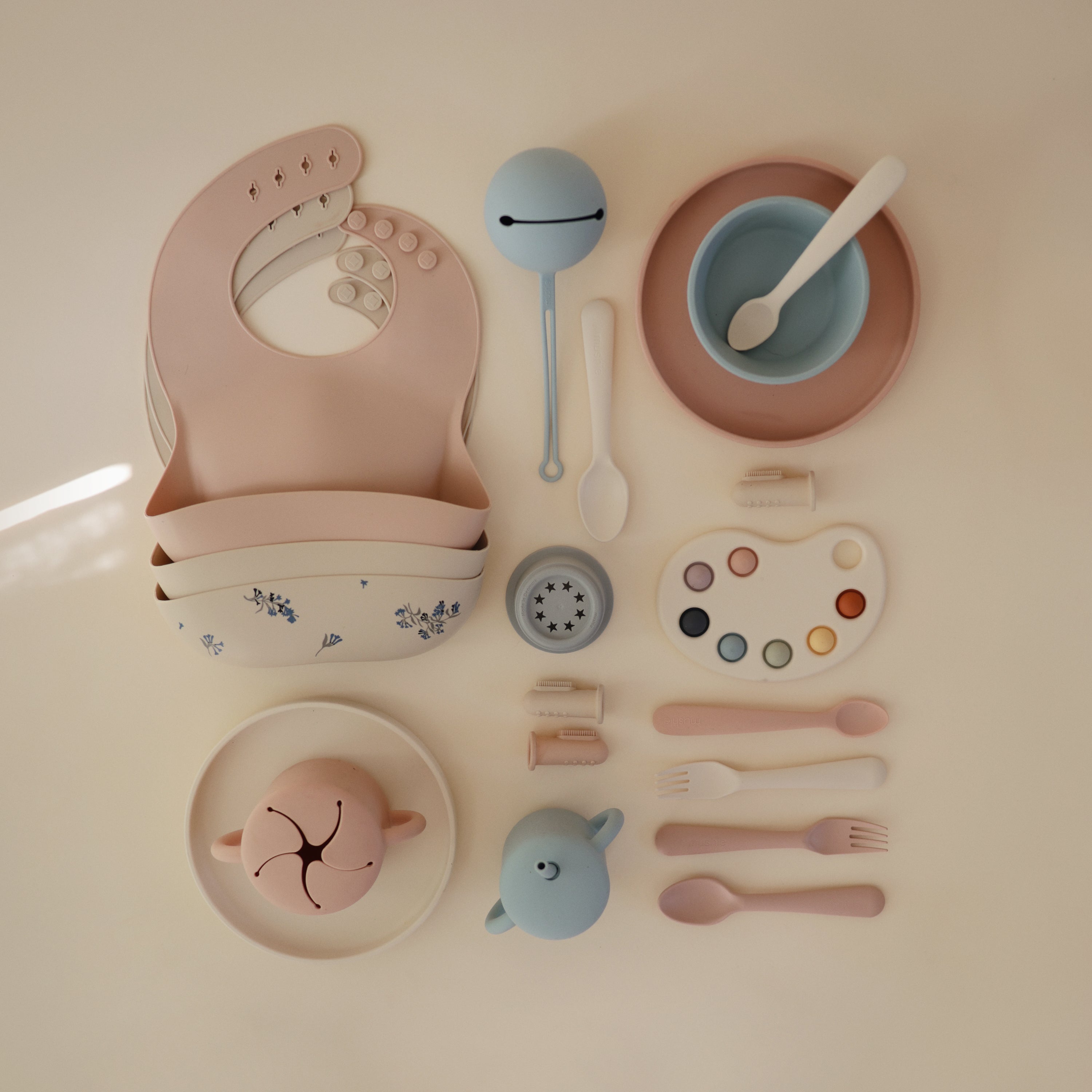 Silicone Baby Bib mushie