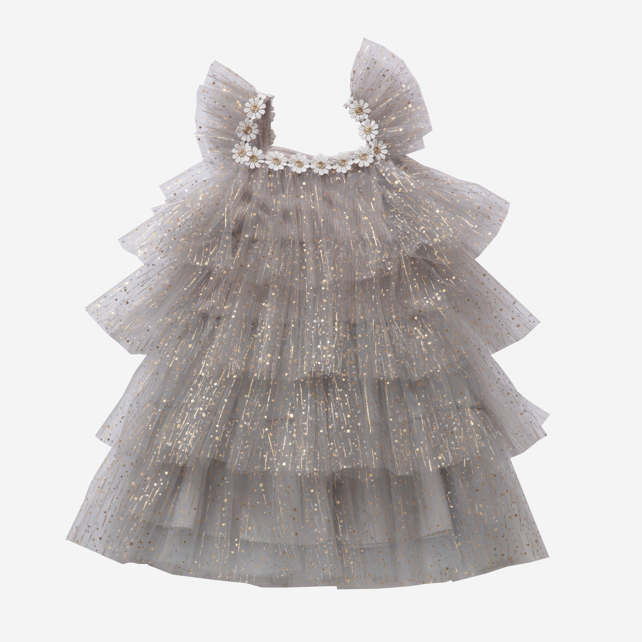 Harper Layered Dress - White Petite Hailey