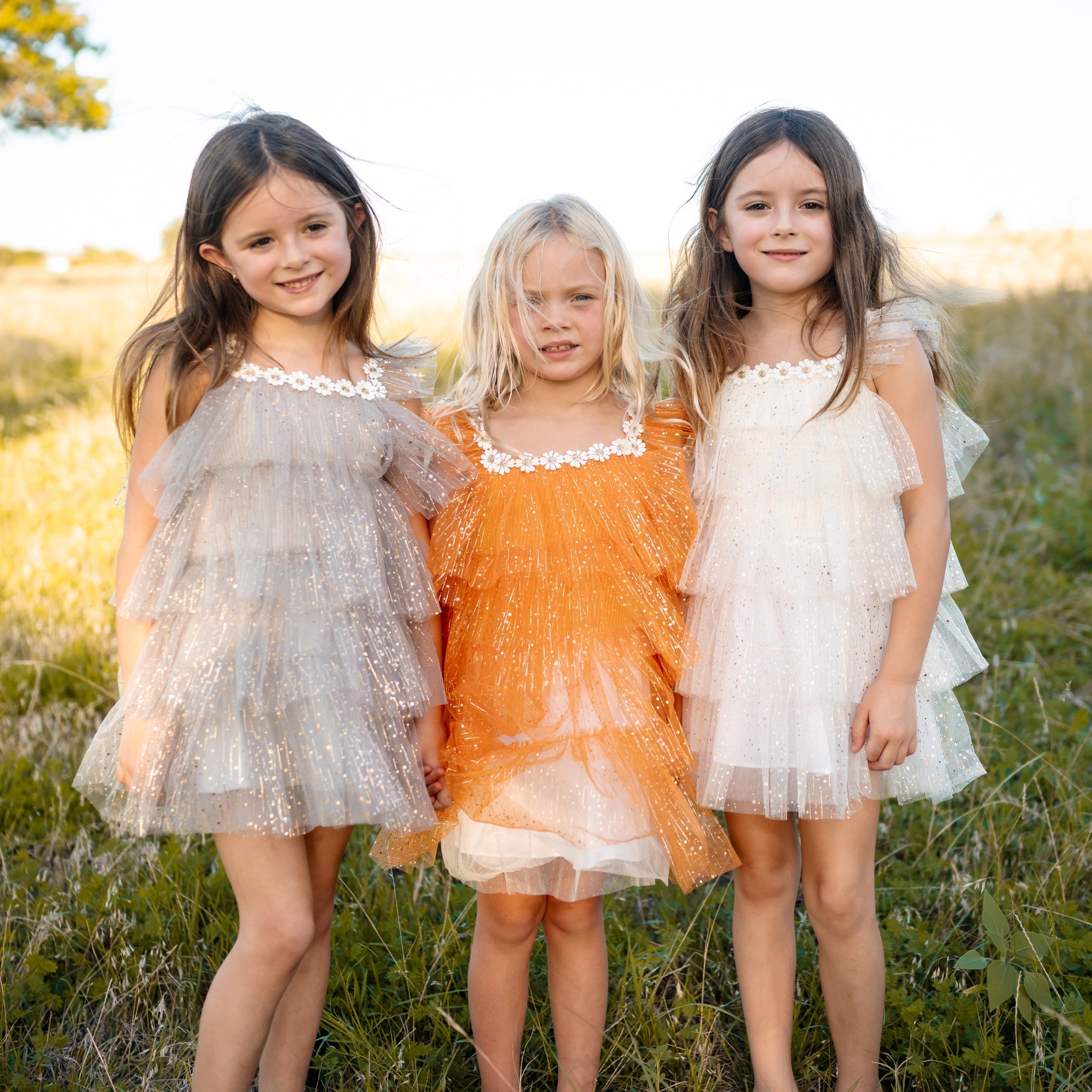 Harper Layered Dress - White Petite Hailey