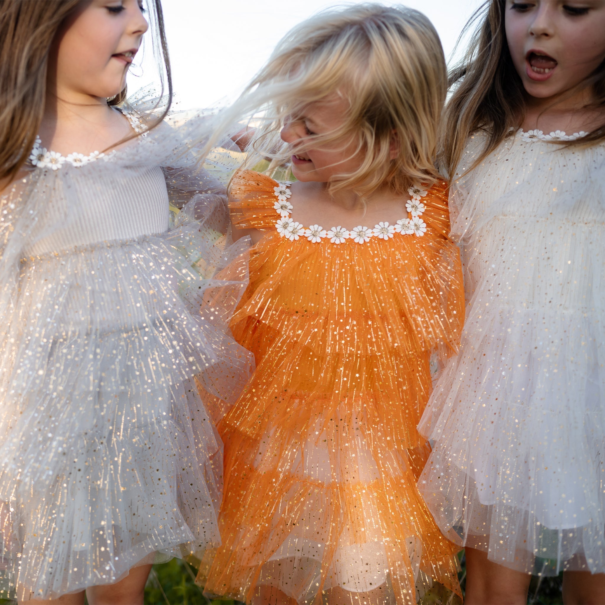 Harper Layered Dress - White Petite Hailey