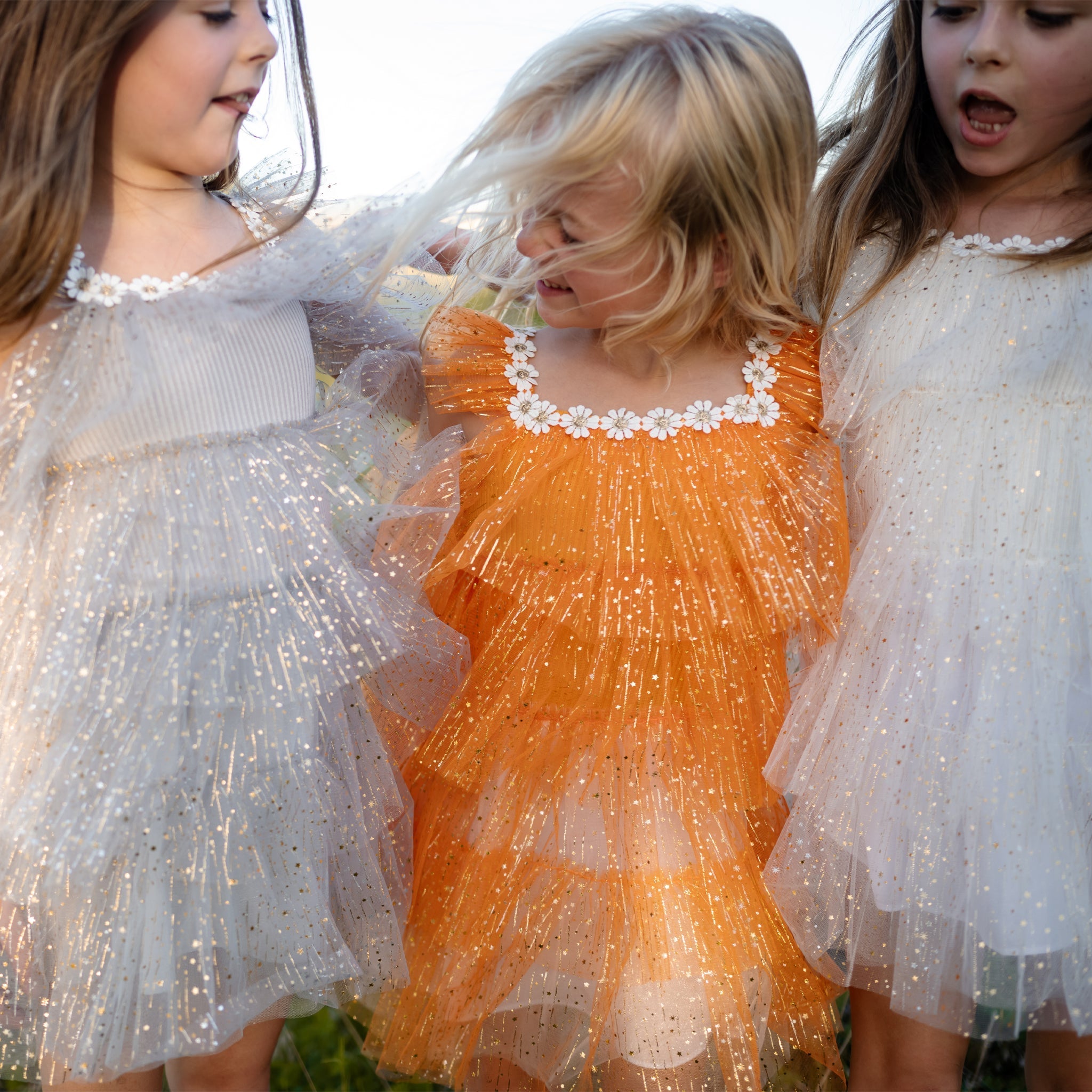 Harper Layered Dress - White Petite Hailey