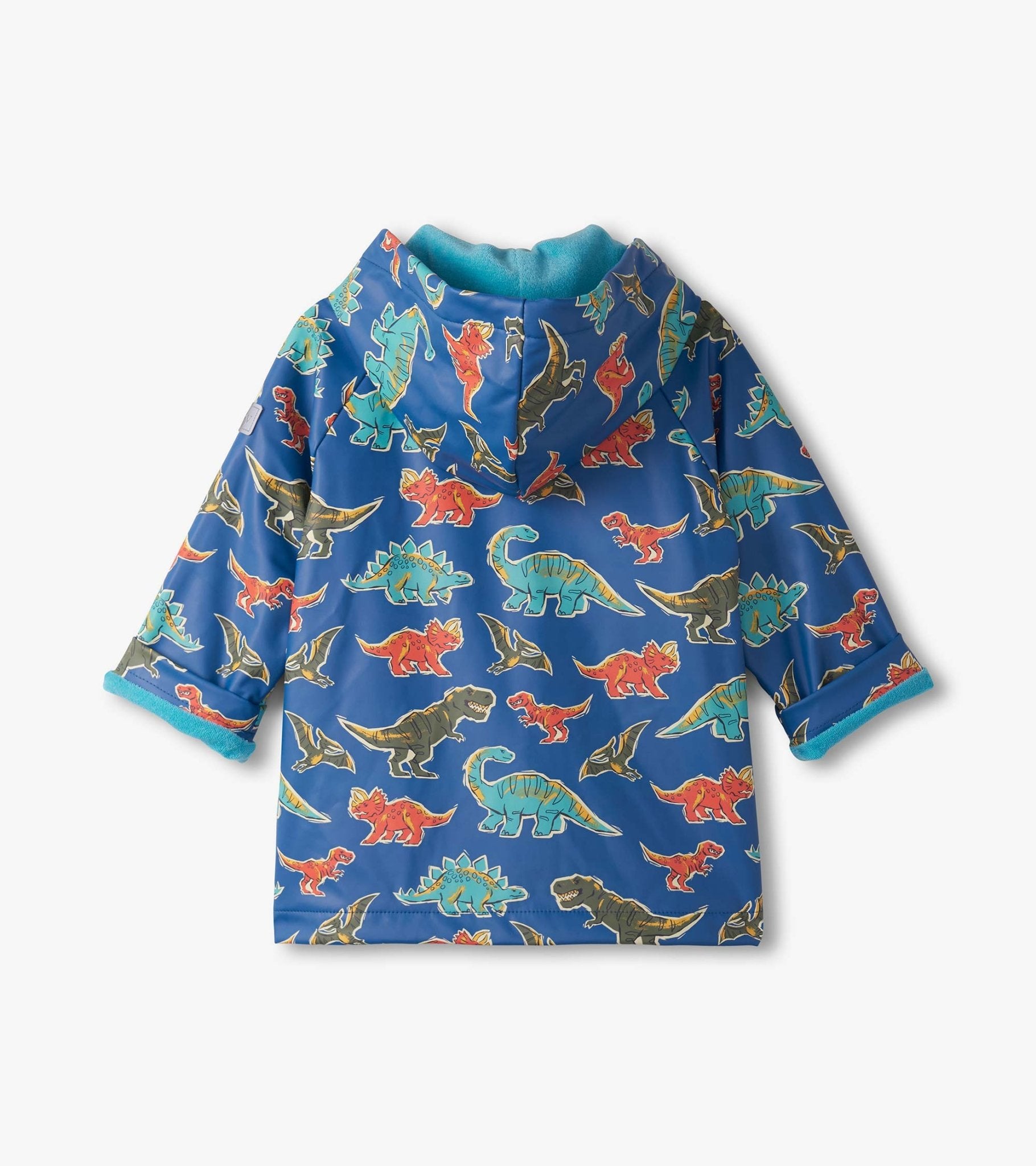 Hatley Baby & Toddler Snap up raincoat Dino Roar Hatley