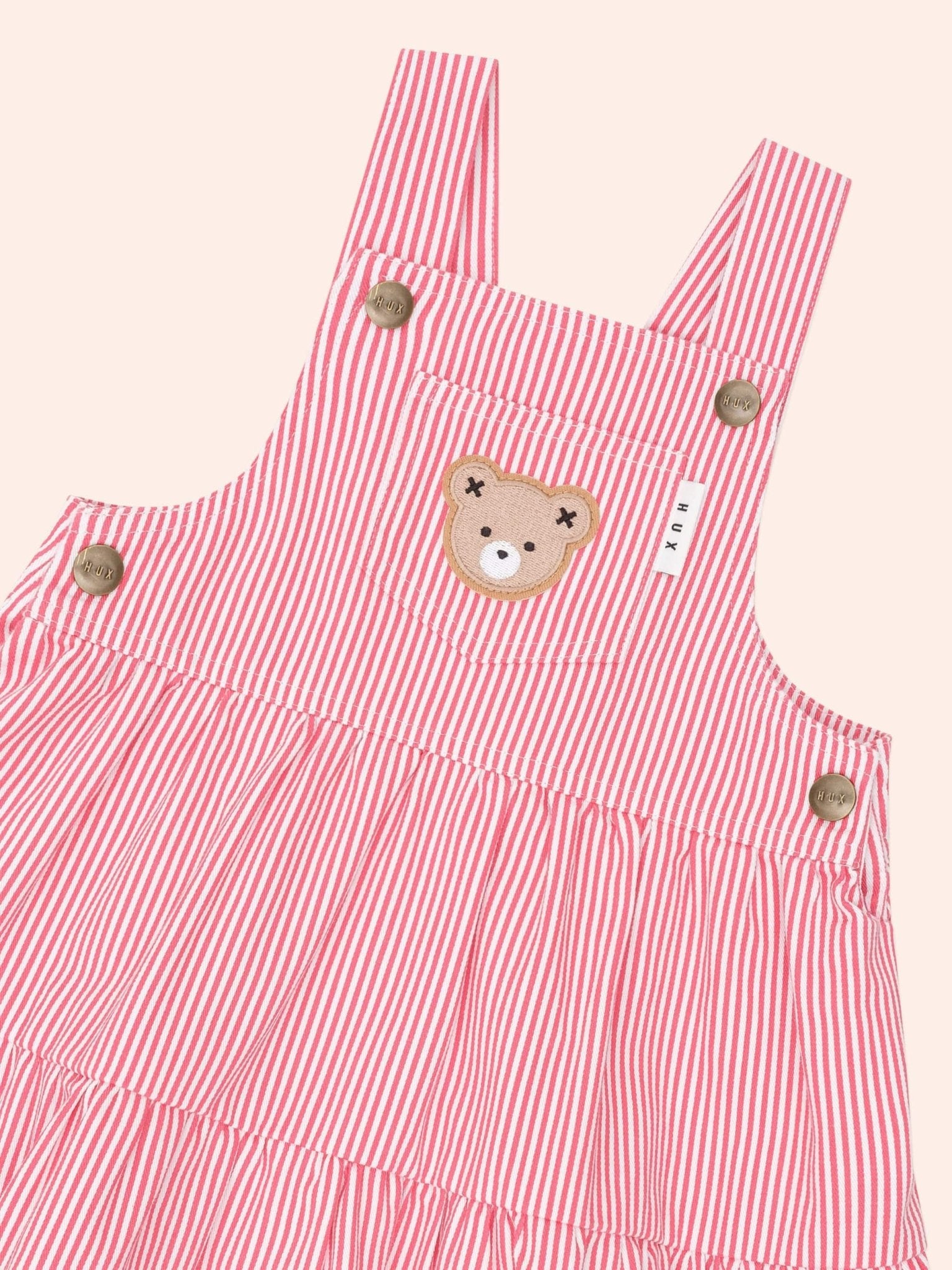 Huxbaby Classic Stripe Tiered Pinafore Huxbaby