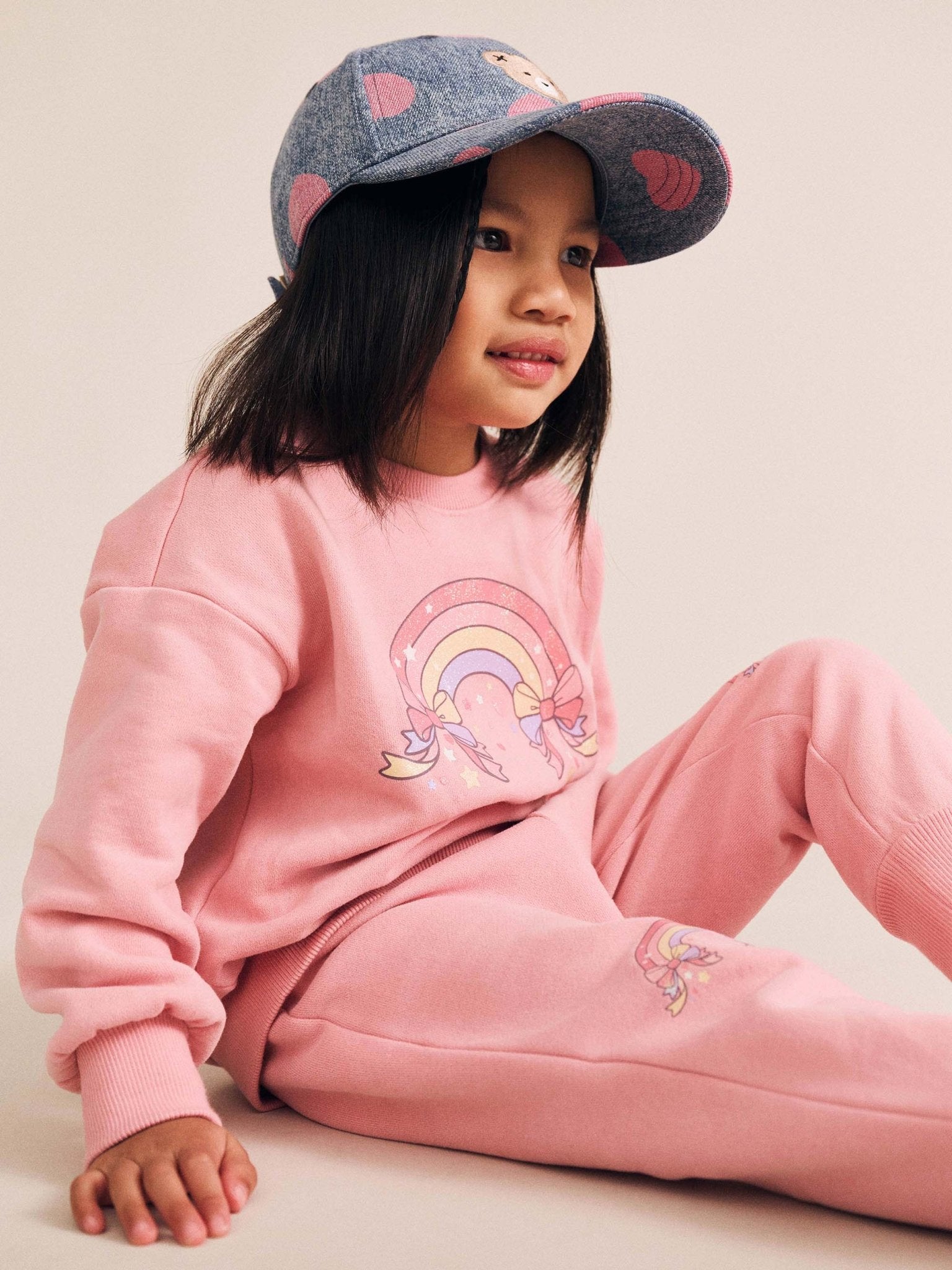 Huxbaby Whimsical Rainbow Sweatshirt Huxbaby