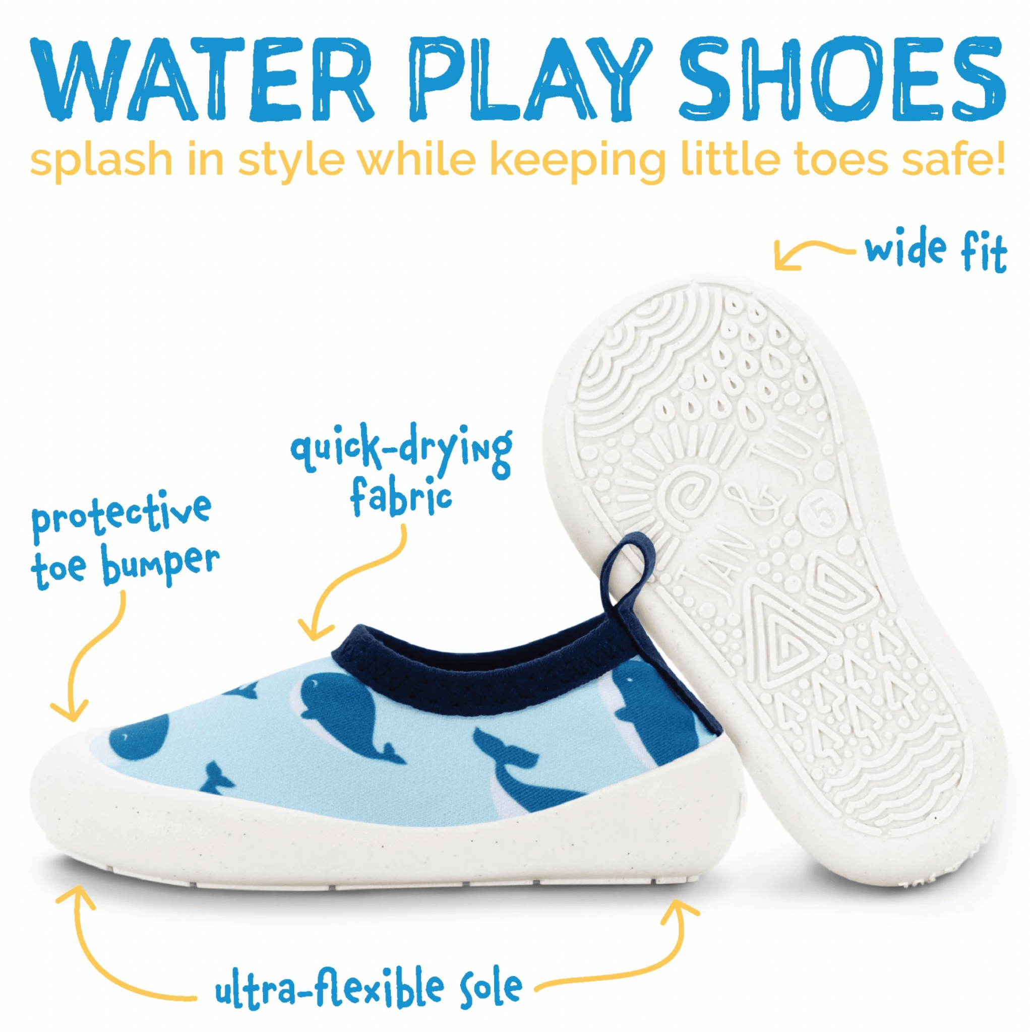 Jan & Jul Kids Water Shoes | Lavender Ice Cream Jan & Jul