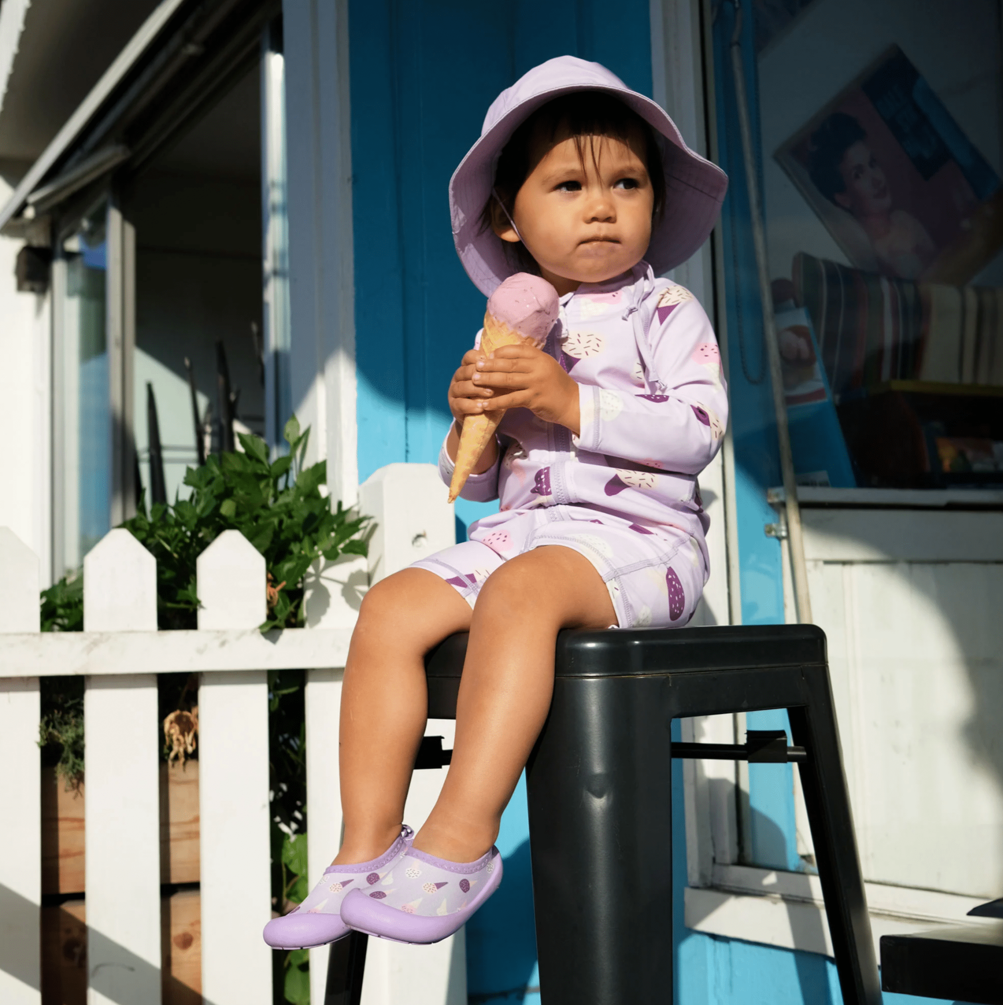 Jan & Jul Kids Water Shoes | Lavender Ice Cream Jan & Jul