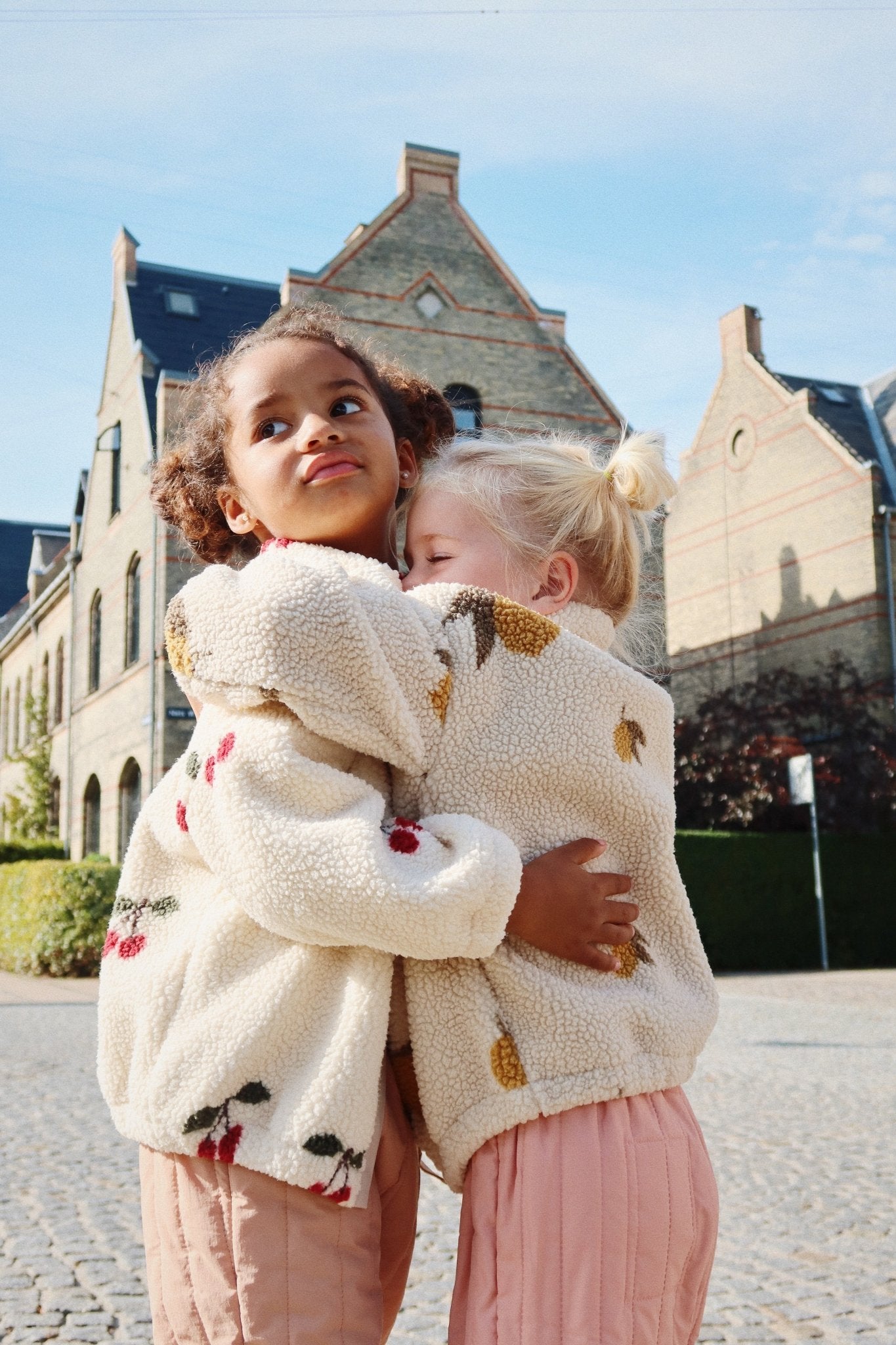 Konges Sløjd JODY TEDDY JACKET GRS - MON GRAND CITRON Konges Sløjd