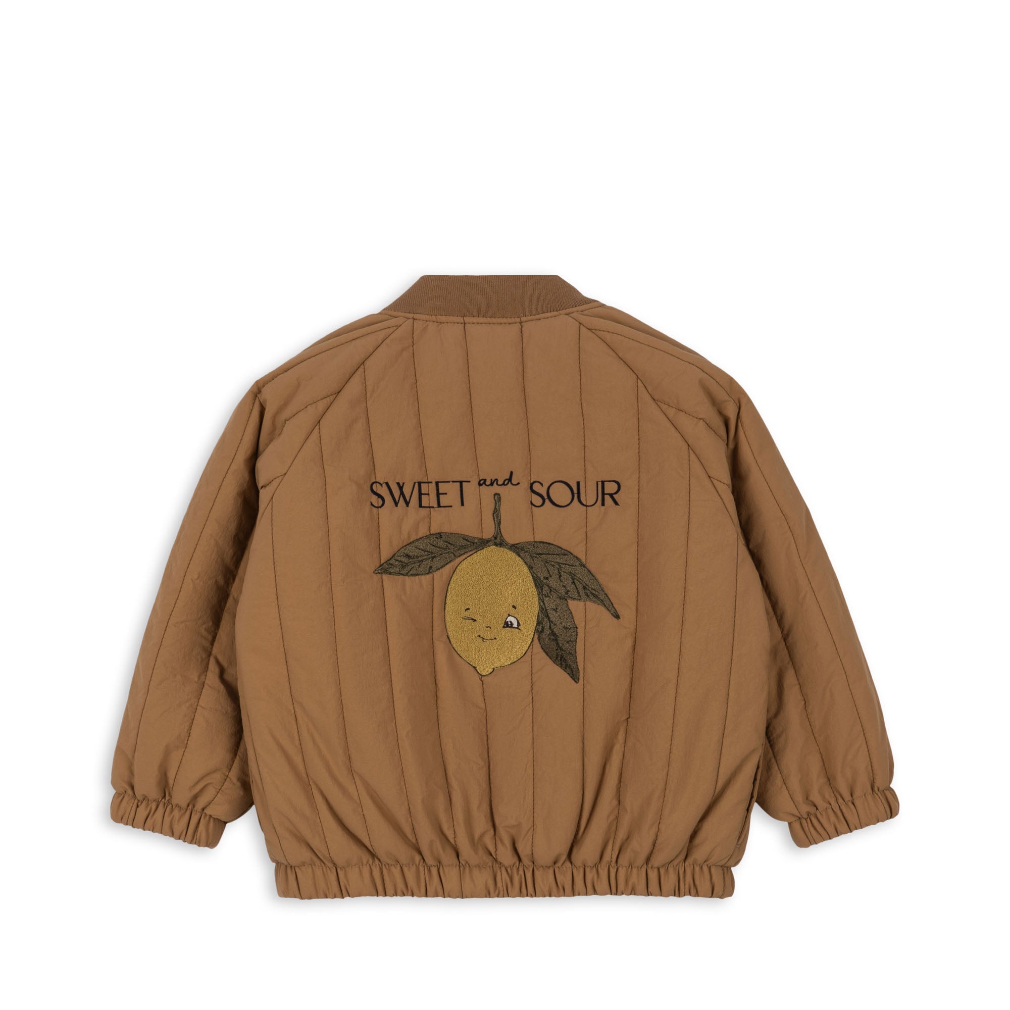Konges Sløjd JUNO BOMBER JACKET - TOBBACO BROWN Konges Sløjd