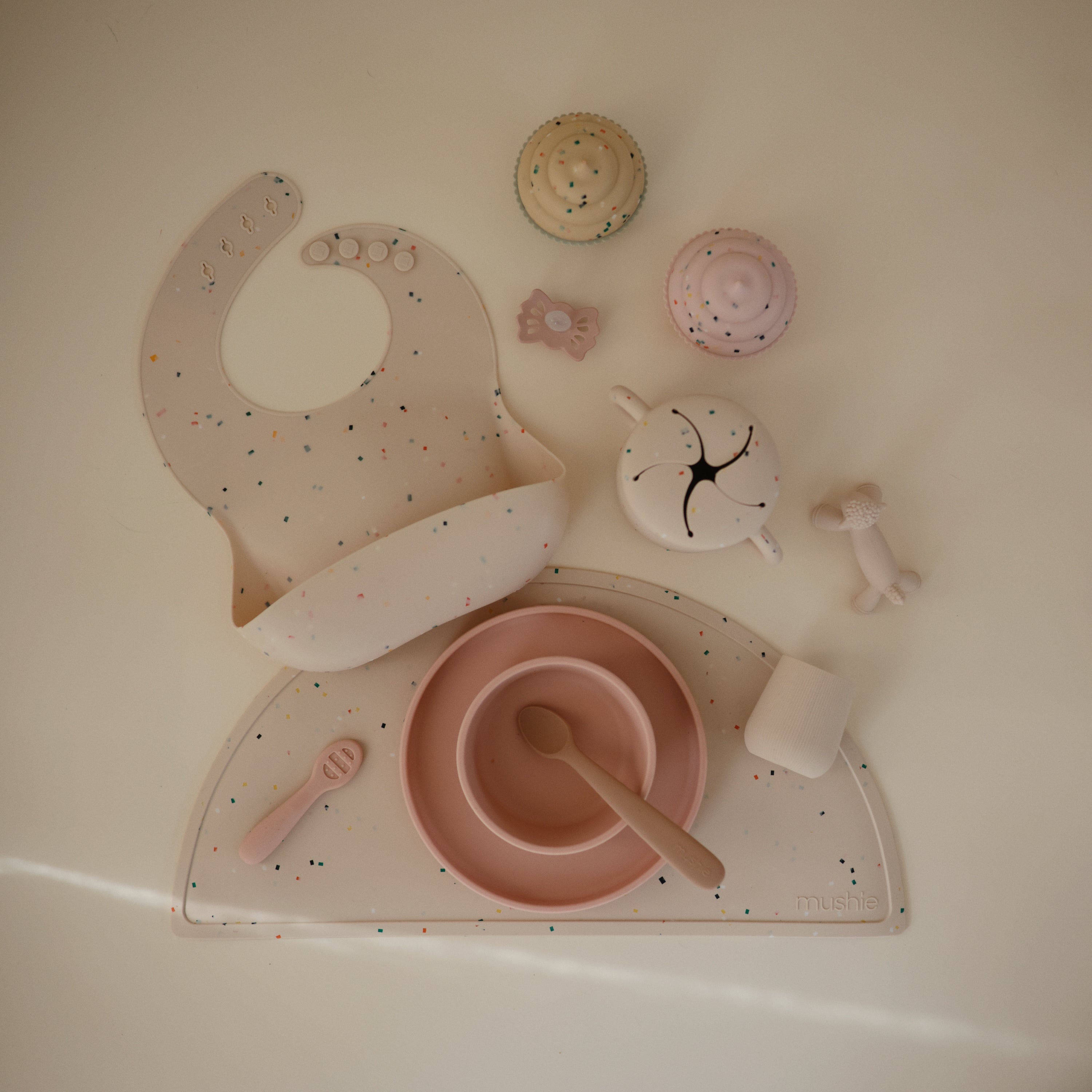 Silicone Baby Bib mushie